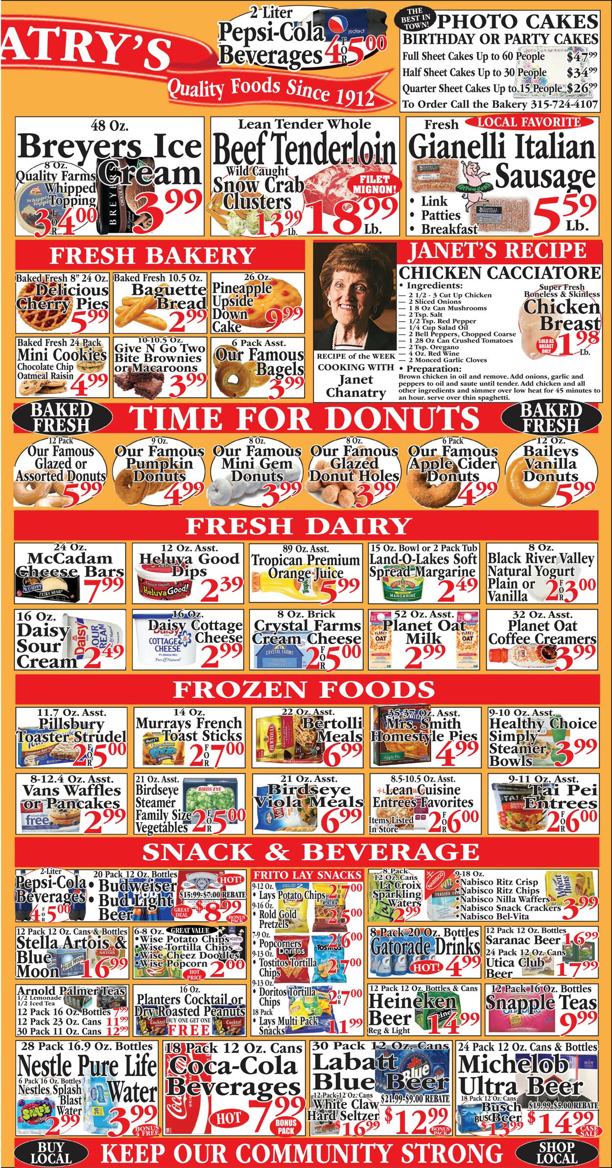 Chanatry's Hometown Market Weekly Ad Circular - valid 10/30-11/05/2022 (Page 3)