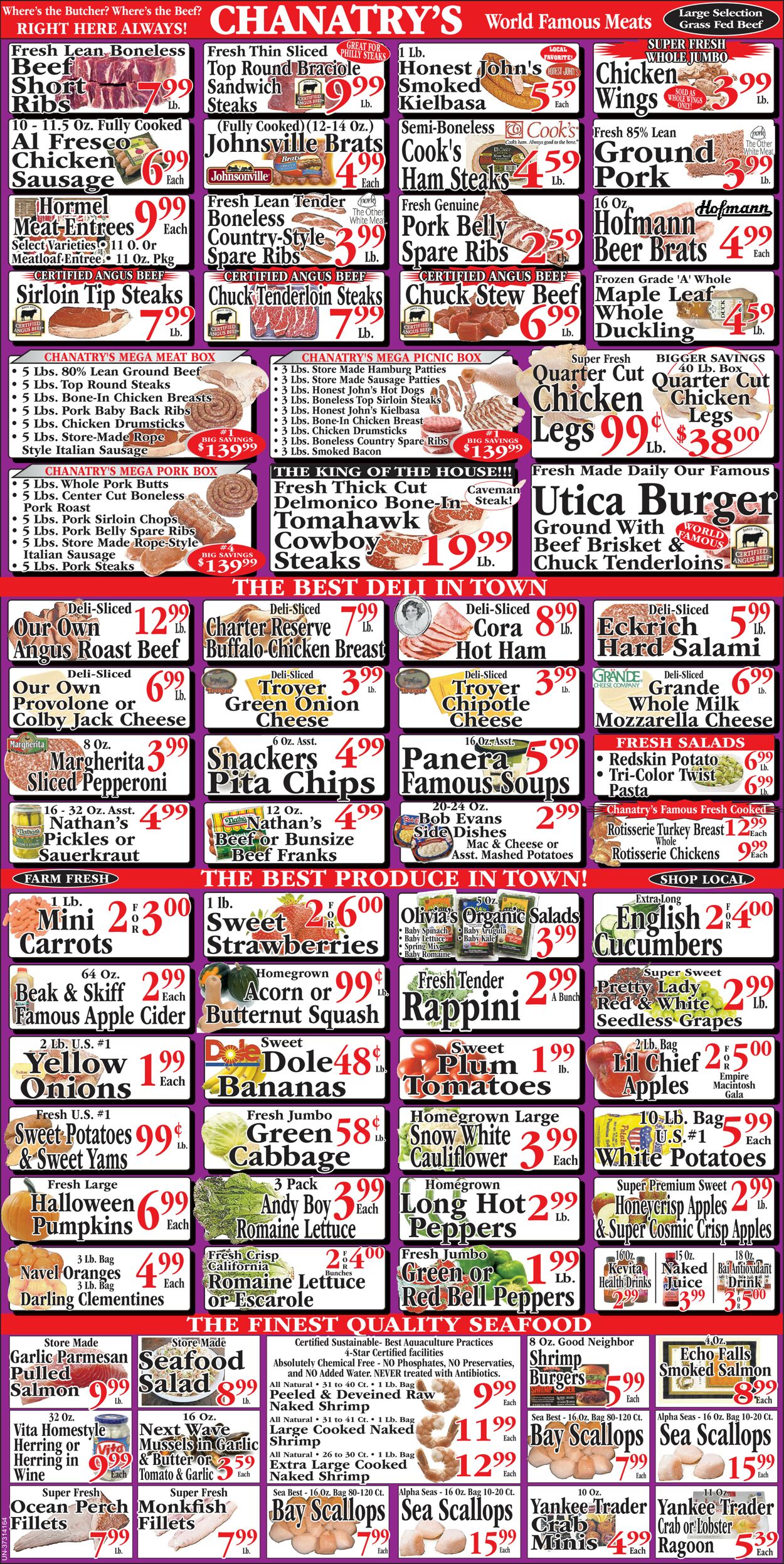 Chanatry's Hometown Market Weekly Ad Circular - valid 10/15-10/22/2023 (Page 4)