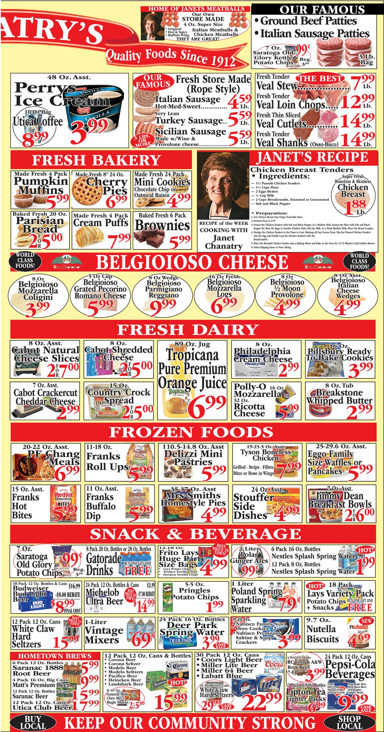 Chanatry's Hometown Market Weekly Ad Circular - valid 10/22-10/29/2023 (Page 3)