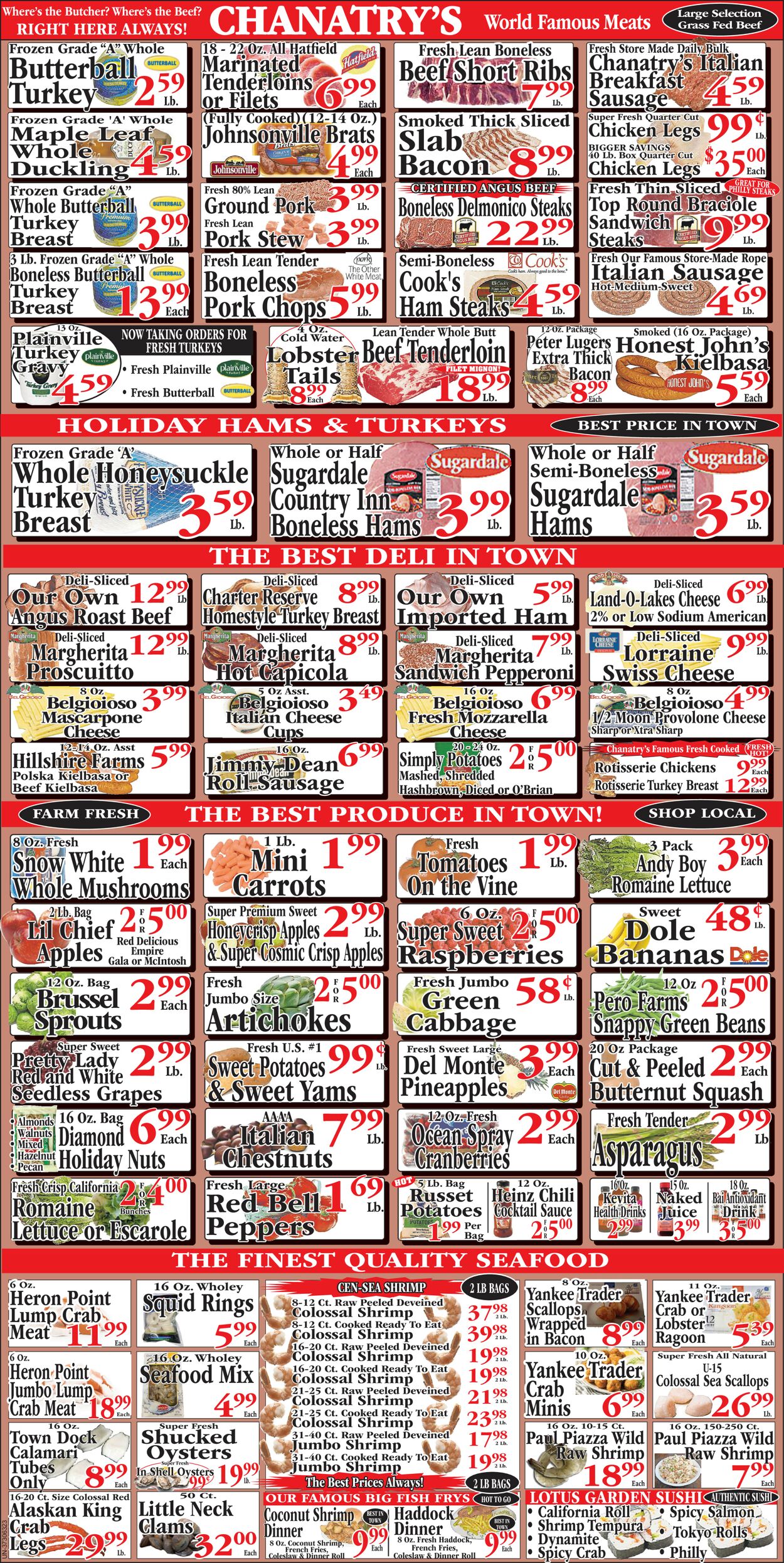 Chanatry's Hometown Market Weekly Ad Circular - valid 11/10-11/17/2023 (Page 4)