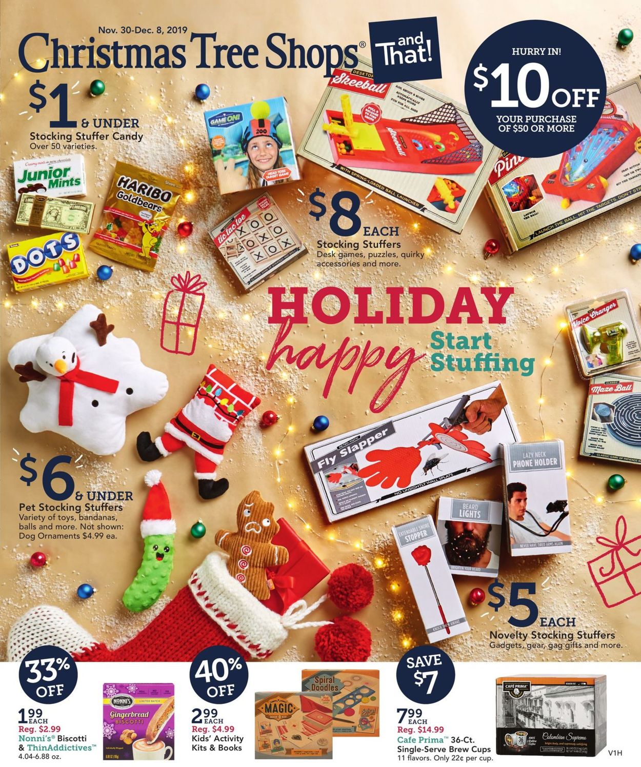 Christmas Tree Shops - Holiday Ad 2019 Weekly Ad Circular - valid 11/30-12/08/2019