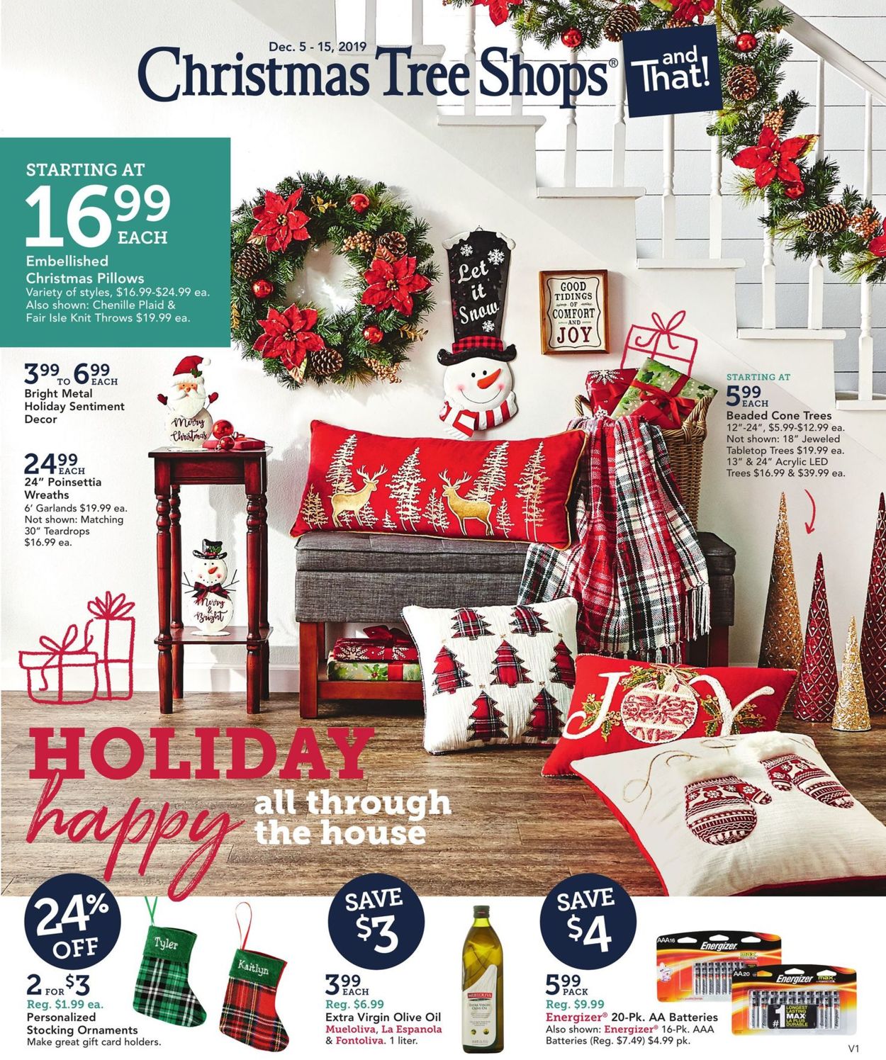 Christmas Tree Shops - Holidays Ad 2019 Weekly Ad Circular - valid 12/04-12/15/2019