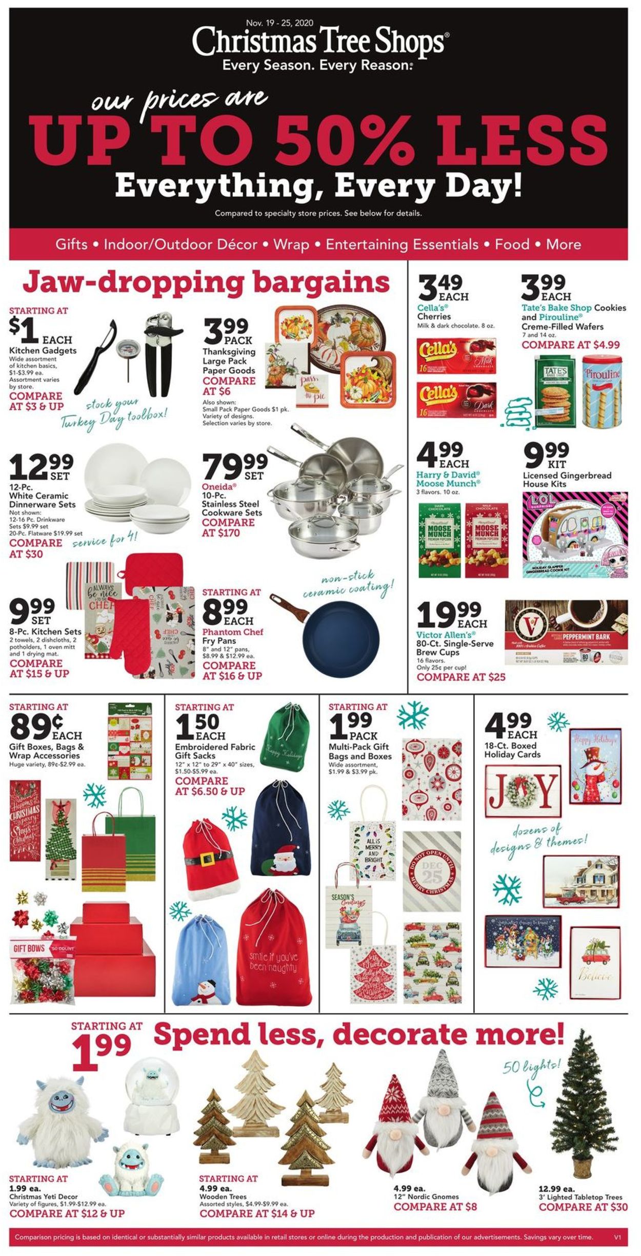 Christmas Tree Shops Holiday ad 2020 Weekly Ad Circular - valid 11/19-11/25/2020