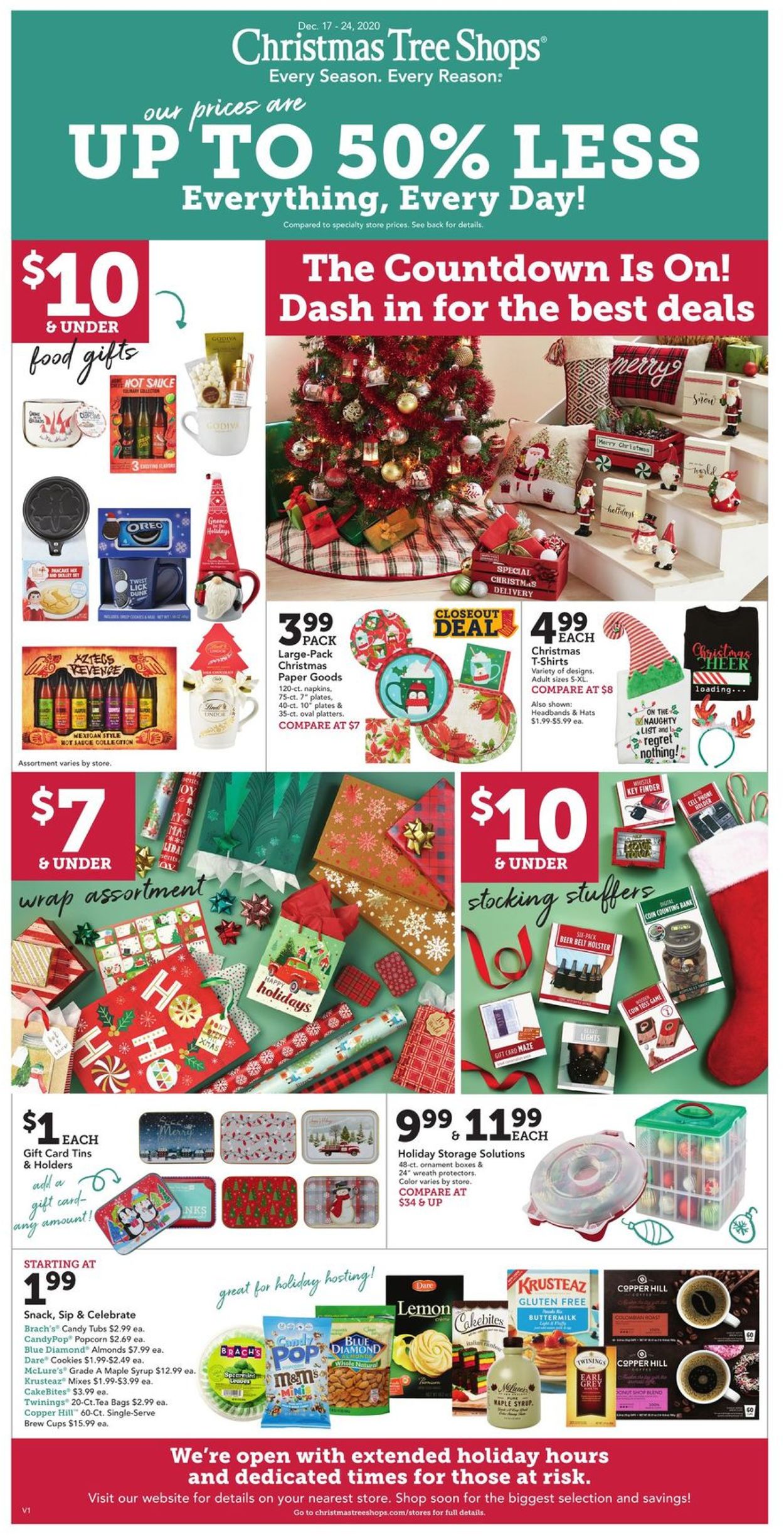 Christmas Tree Shops Christmas Countdown 2020 Weekly Ad Circular - valid 12/17-12/24/2020