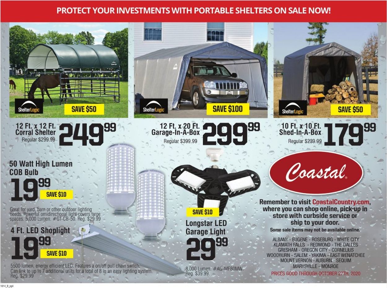 Coastal Farm & Ranch Weekly Ad Circular - valid 10/14-10/27/2020 (Page 4)