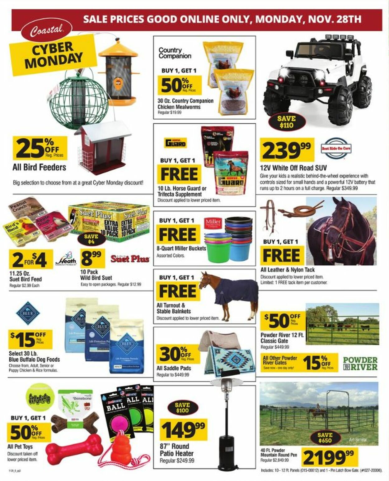 Coastal Farm & Ranch Weekly Ad Circular - valid 11/28-11/28/2022 (Page 3)