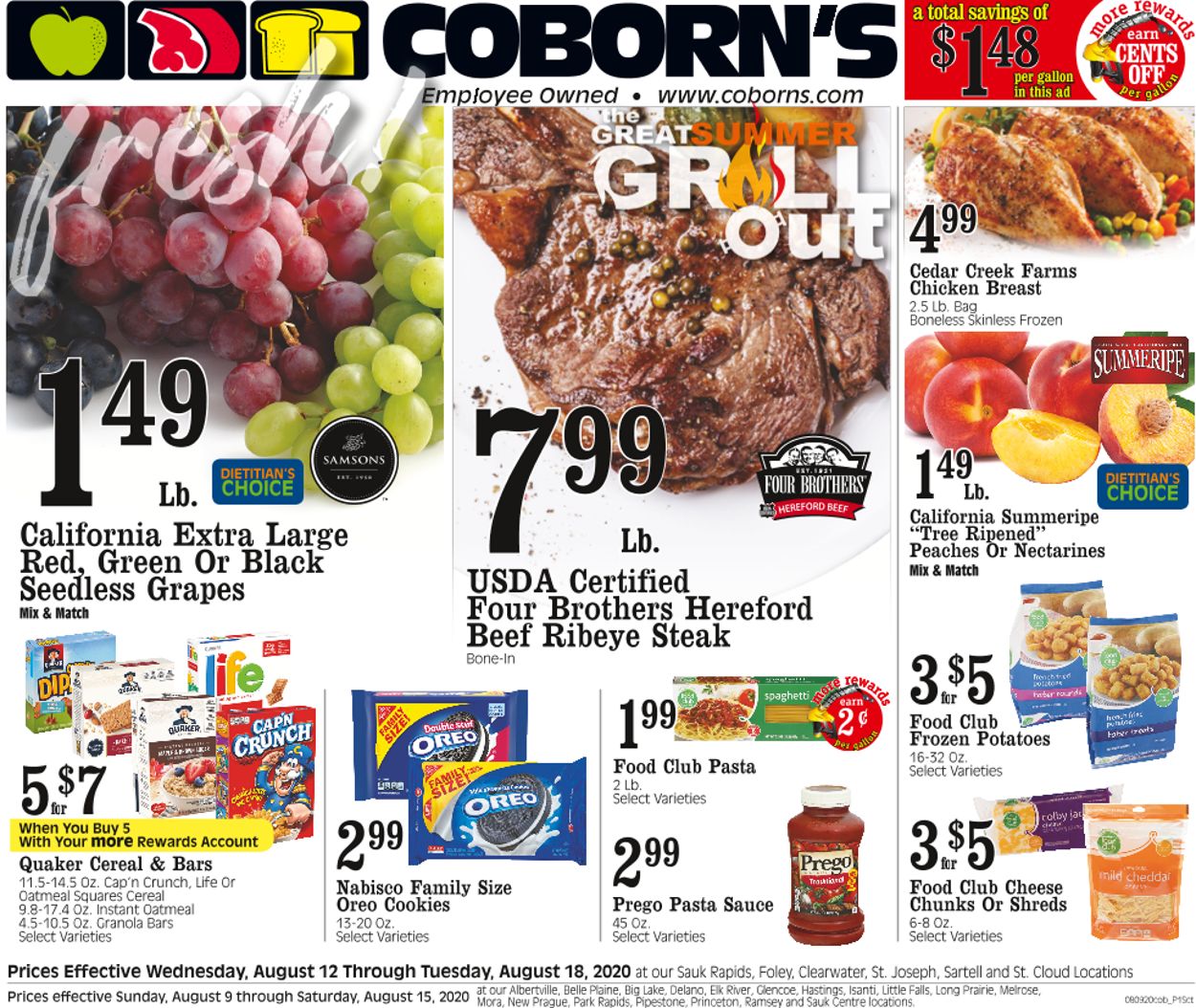 Coborn's Weekly Ad Circular - valid 08/12-08/18/2020