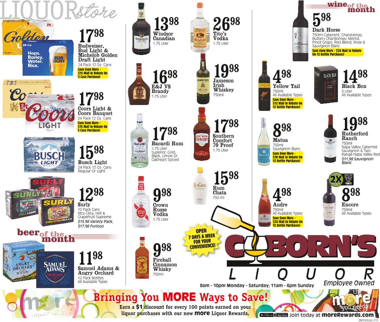 Coborn's Weekly Ad Circular - valid 08/30-09/05/2020