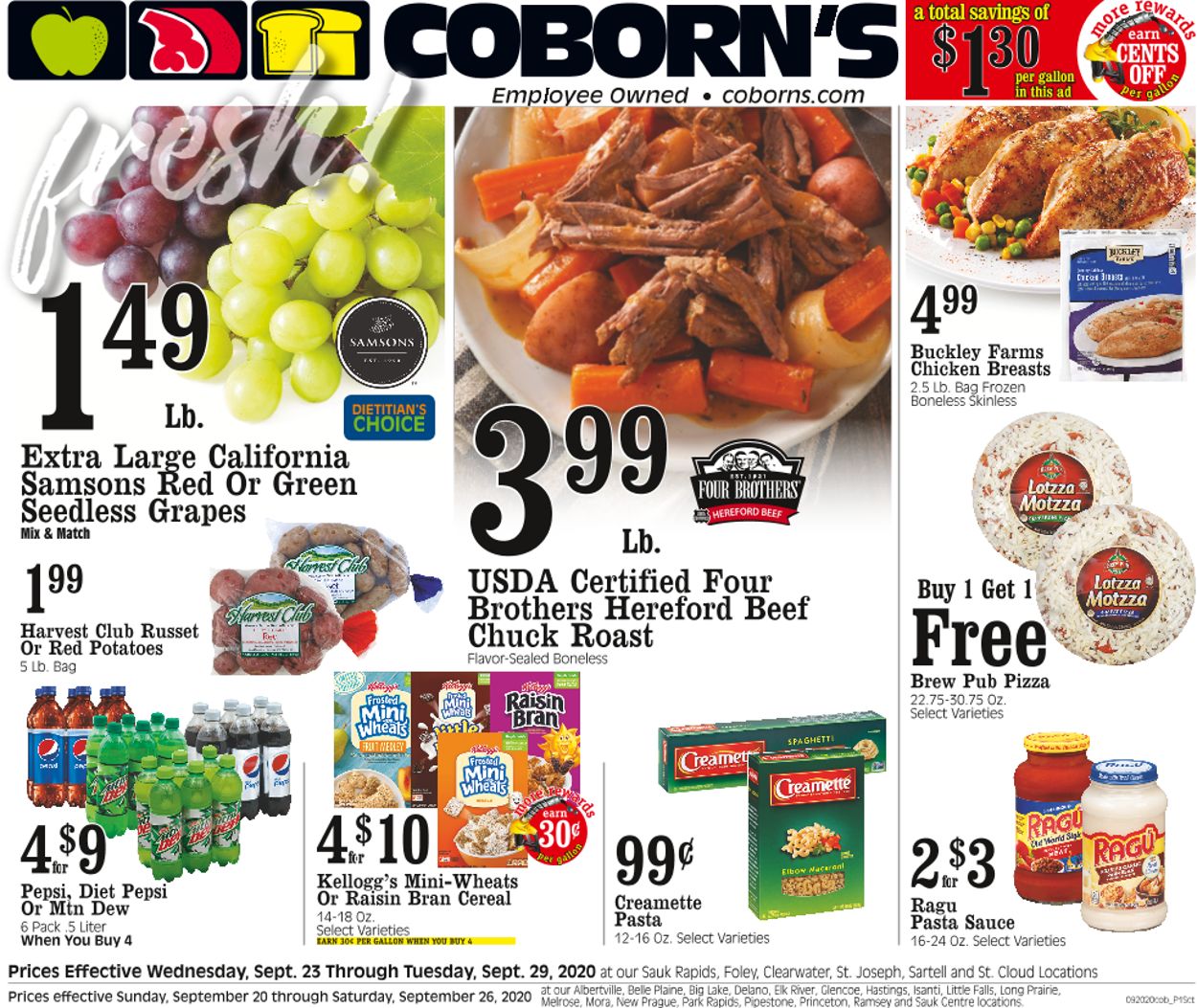 Coborn's Weekly Ad Circular - valid 09/23-09/29/2020