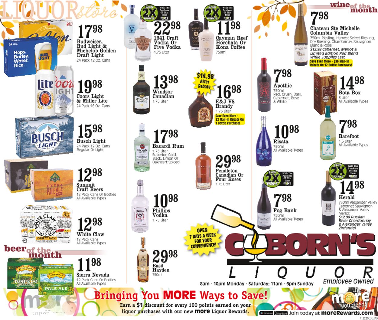 Coborn's Thanksgiving 2020 Weekly Ad Circular - valid 11/25-12/01/2020 (Page 9)