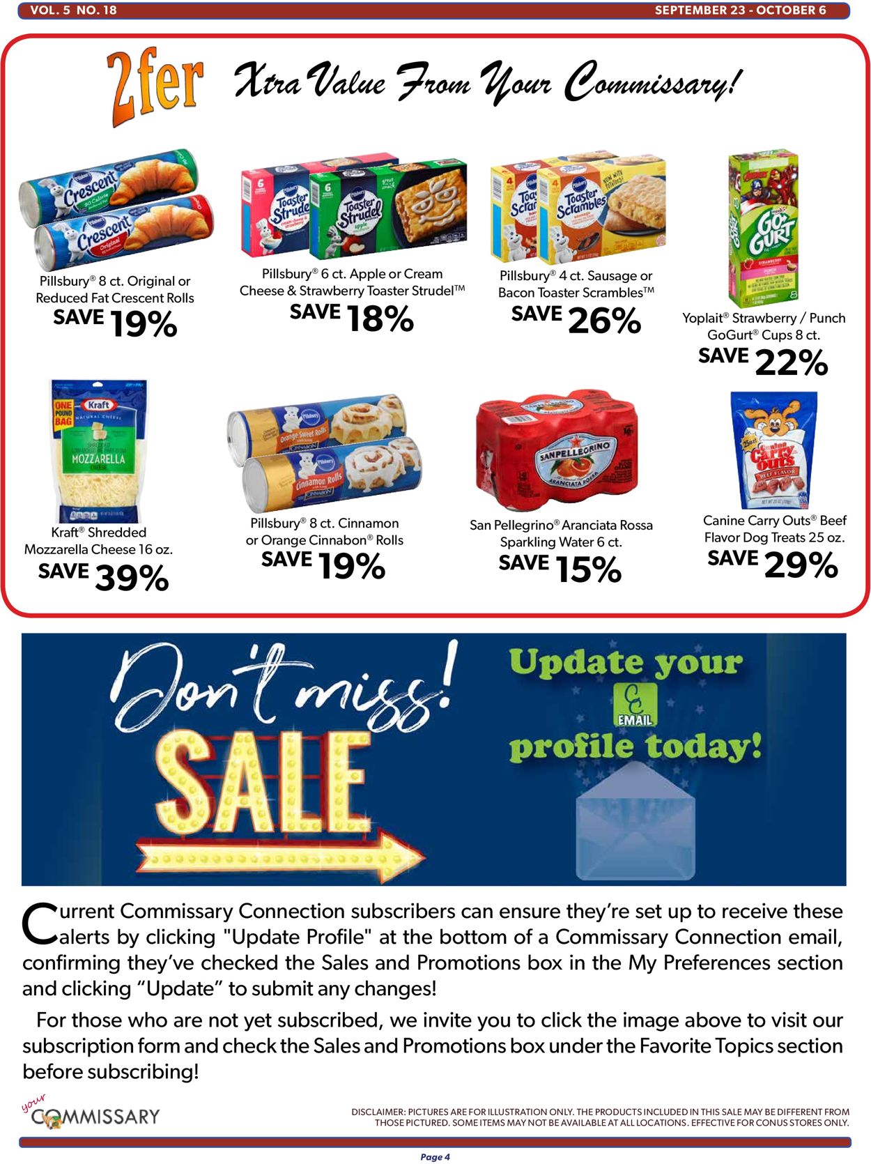 Commissary Weekly Ad Circular - valid 09/23-10/06/2019 (Page 4)