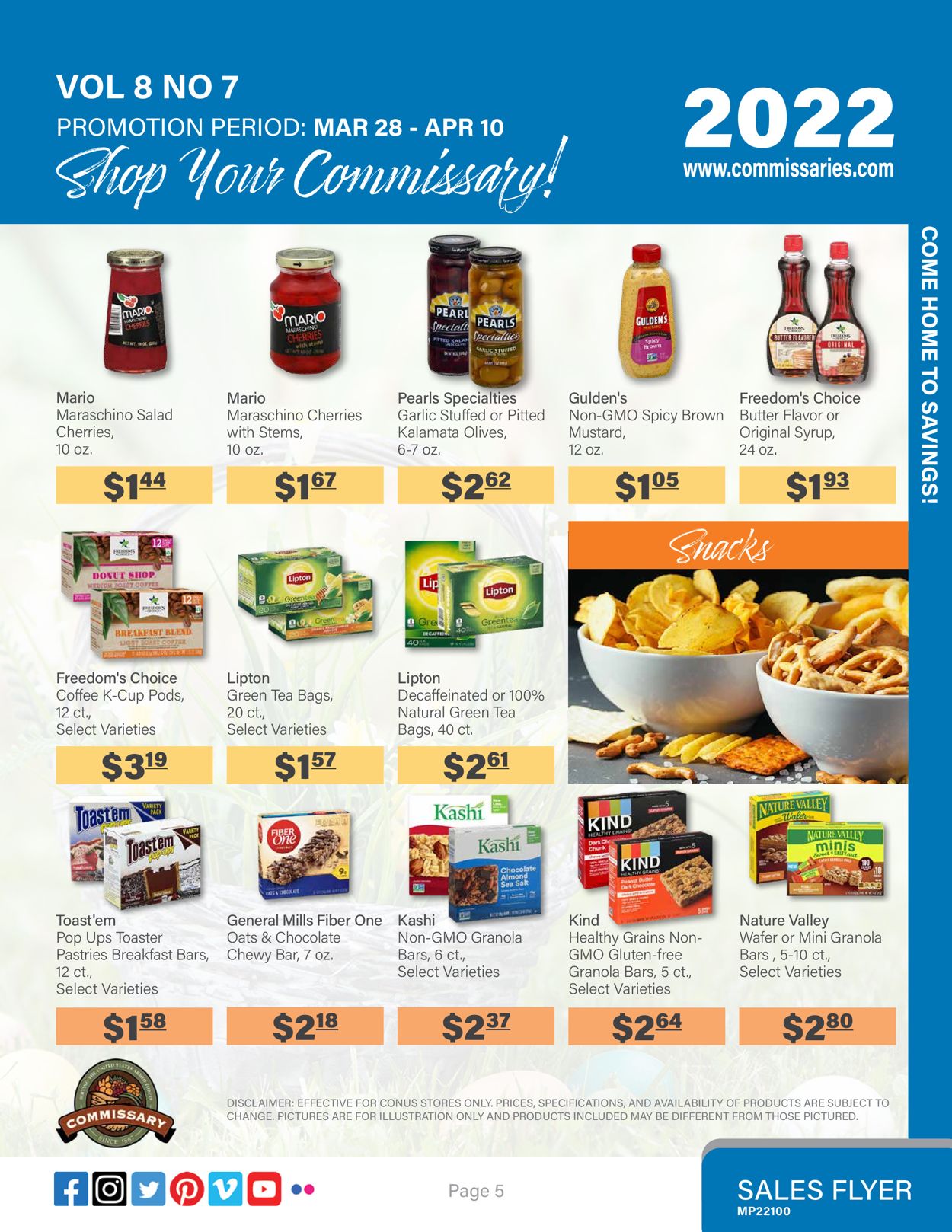 Commissary EASTER 2022 Weekly Ad Circular - valid 03/28-04/10/2022 (Page 5)