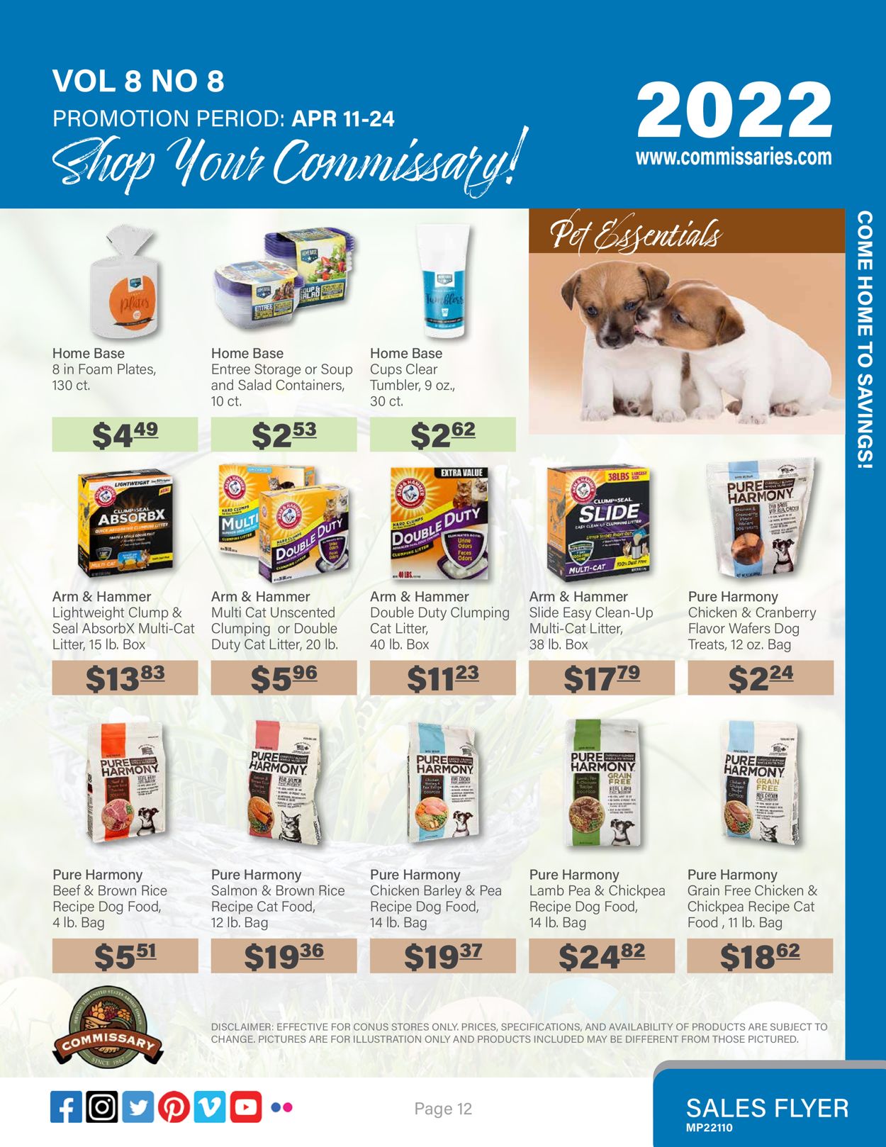 Commissary EASTER 2022 Weekly Ad Circular - valid 04/11-04/24/2022 (Page 12)