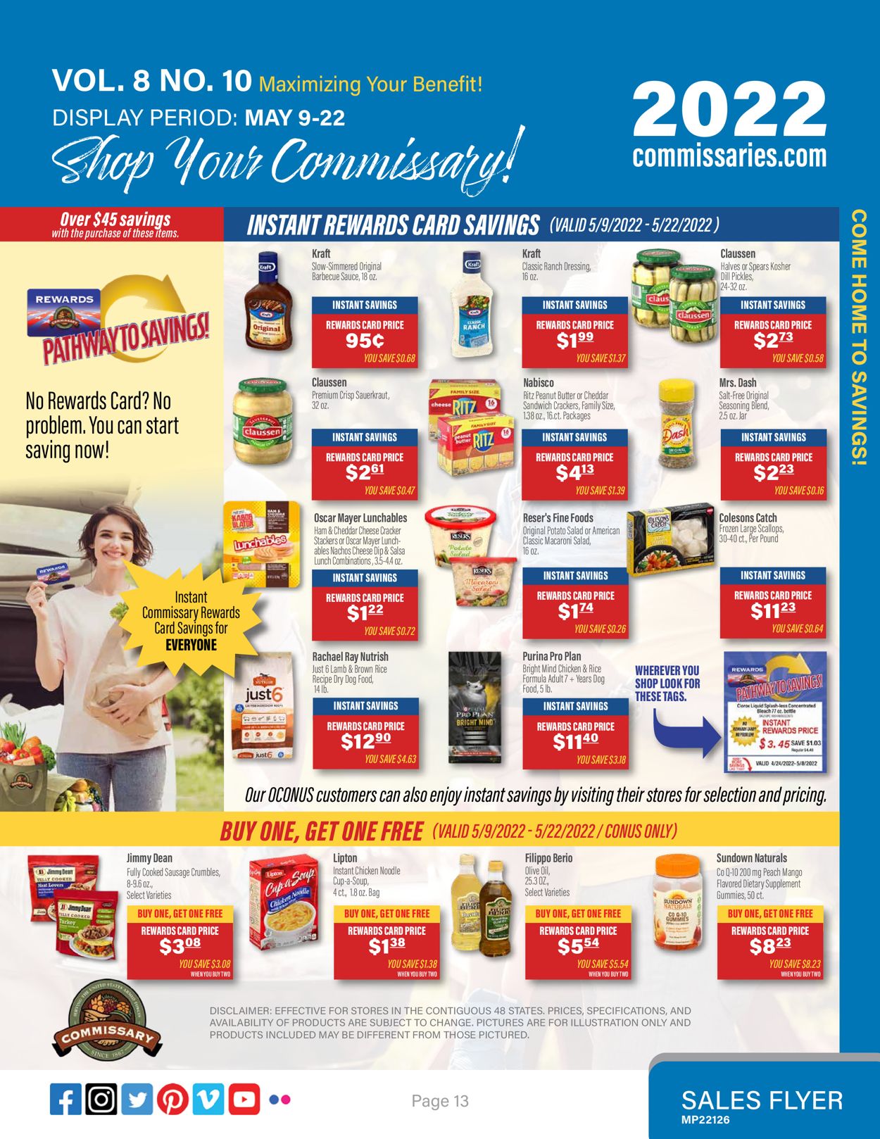 Commissary Weekly Ad Circular - valid 05/09-05/22/2022 (Page 13)