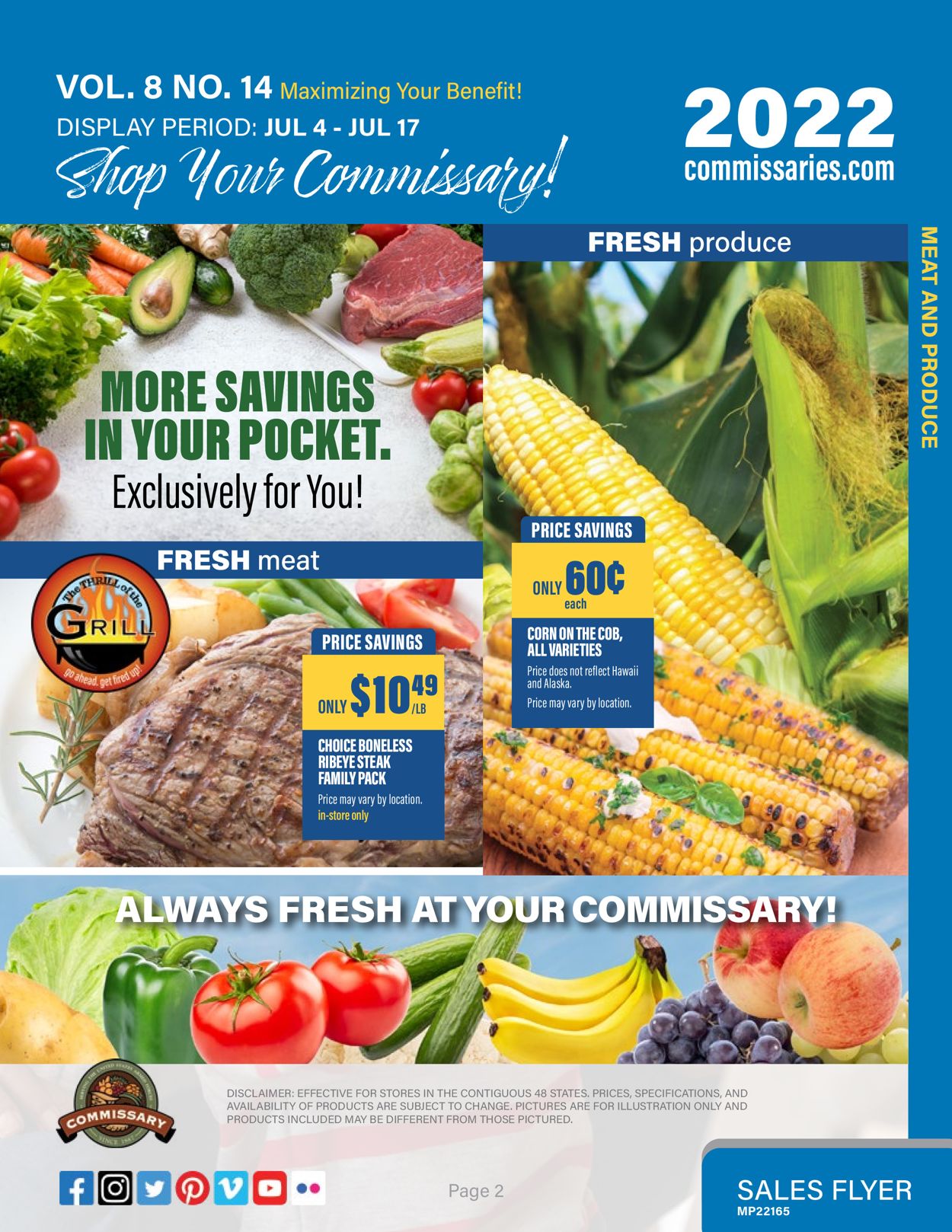 Commissary Weekly Ad Circular - valid 07/04-07/17/2022 (Page 2)