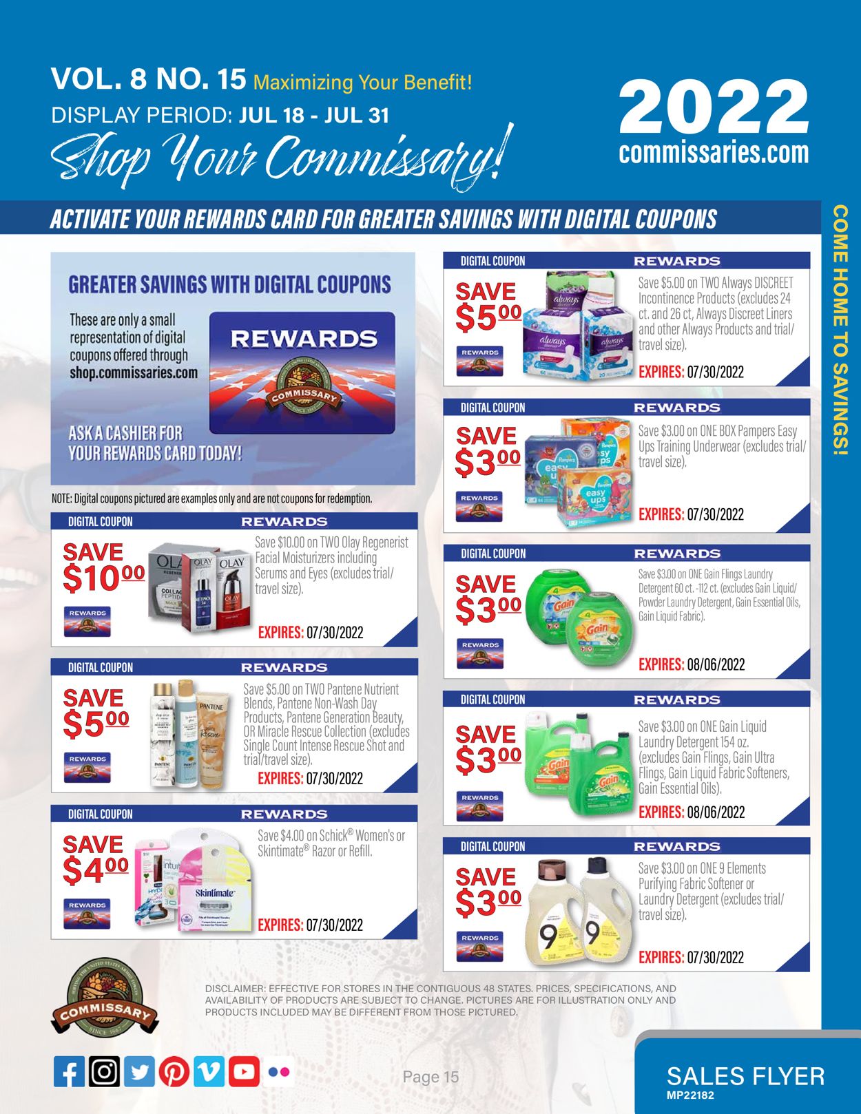 Commissary Weekly Ad Circular - valid 07/18-07/31/2022 (Page 15)