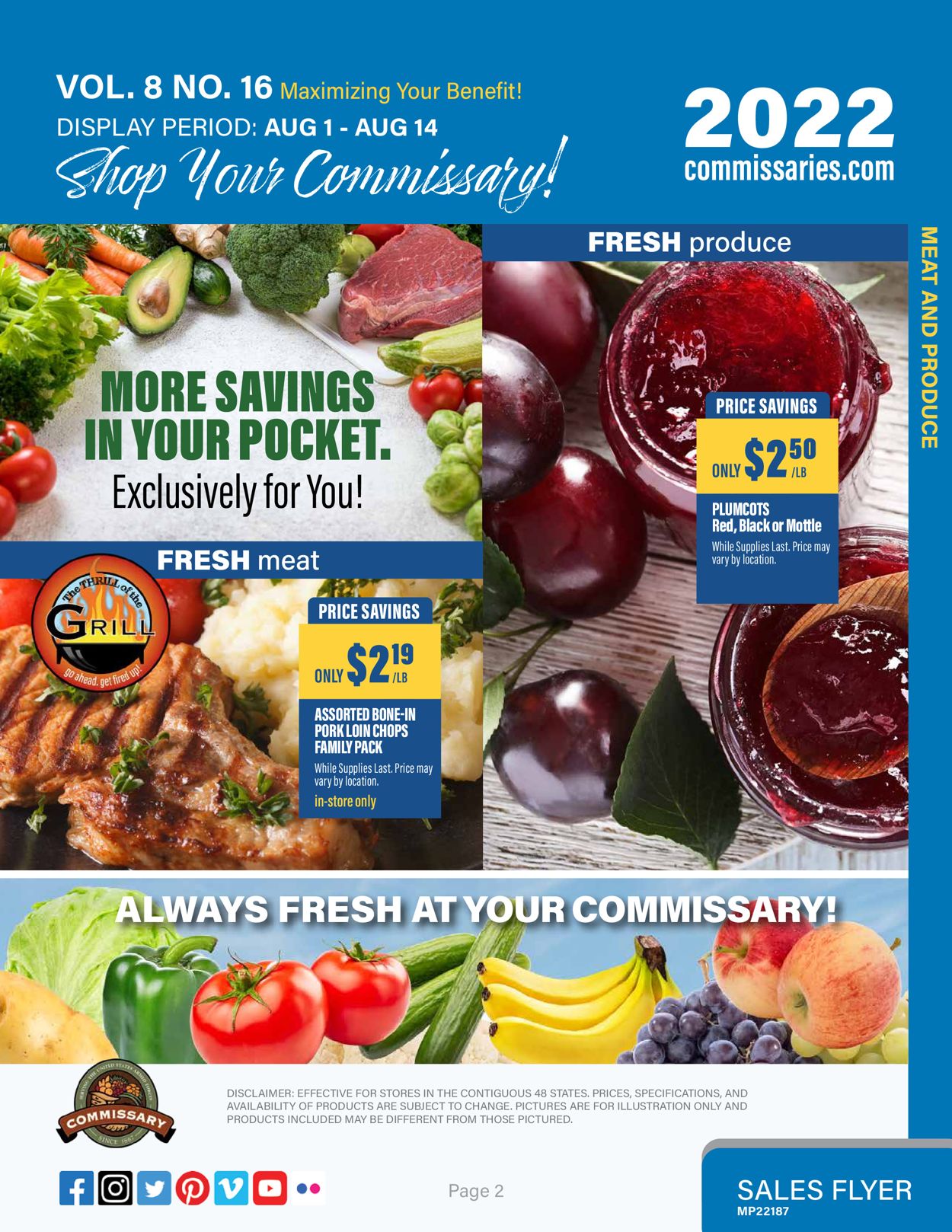 Commissary Weekly Ad Circular - valid 08/01-08/14/2022 (Page 2)