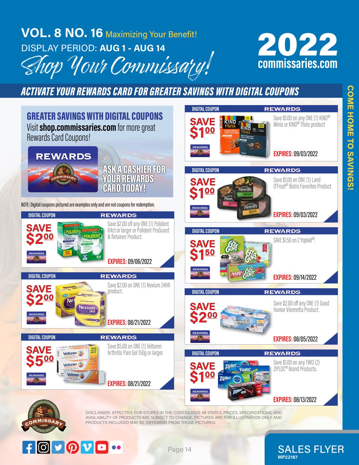 Commissary Weekly Ad Circular - valid 08/01-08/14/2022 (Page 14)