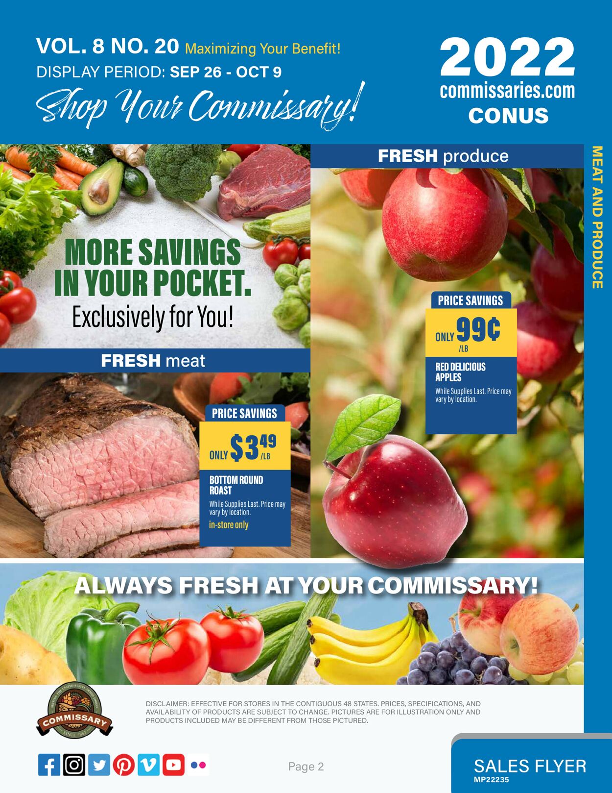 Commissary Weekly Ad Circular - valid 09/26-10/09/2022 (Page 2)