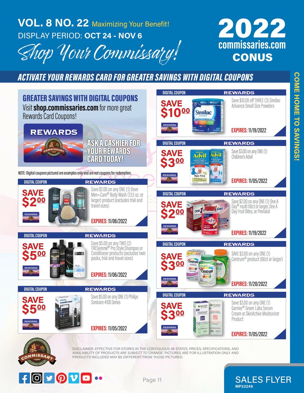 Commissary Weekly Ad Circular - valid 10/24-11/06/2022 (Page 11)