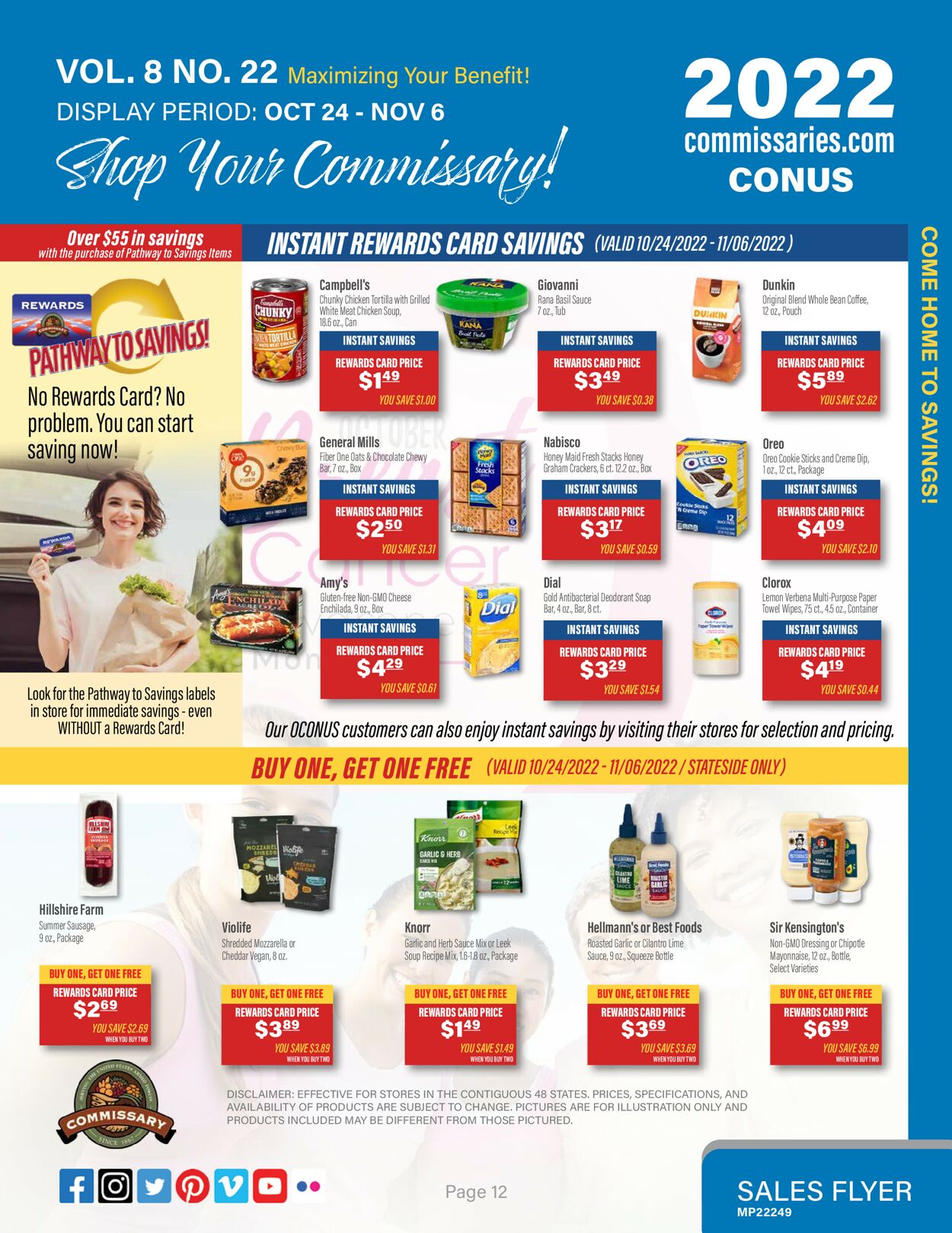 Commissary Weekly Ad Circular - valid 10/24-11/06/2022 (Page 12)