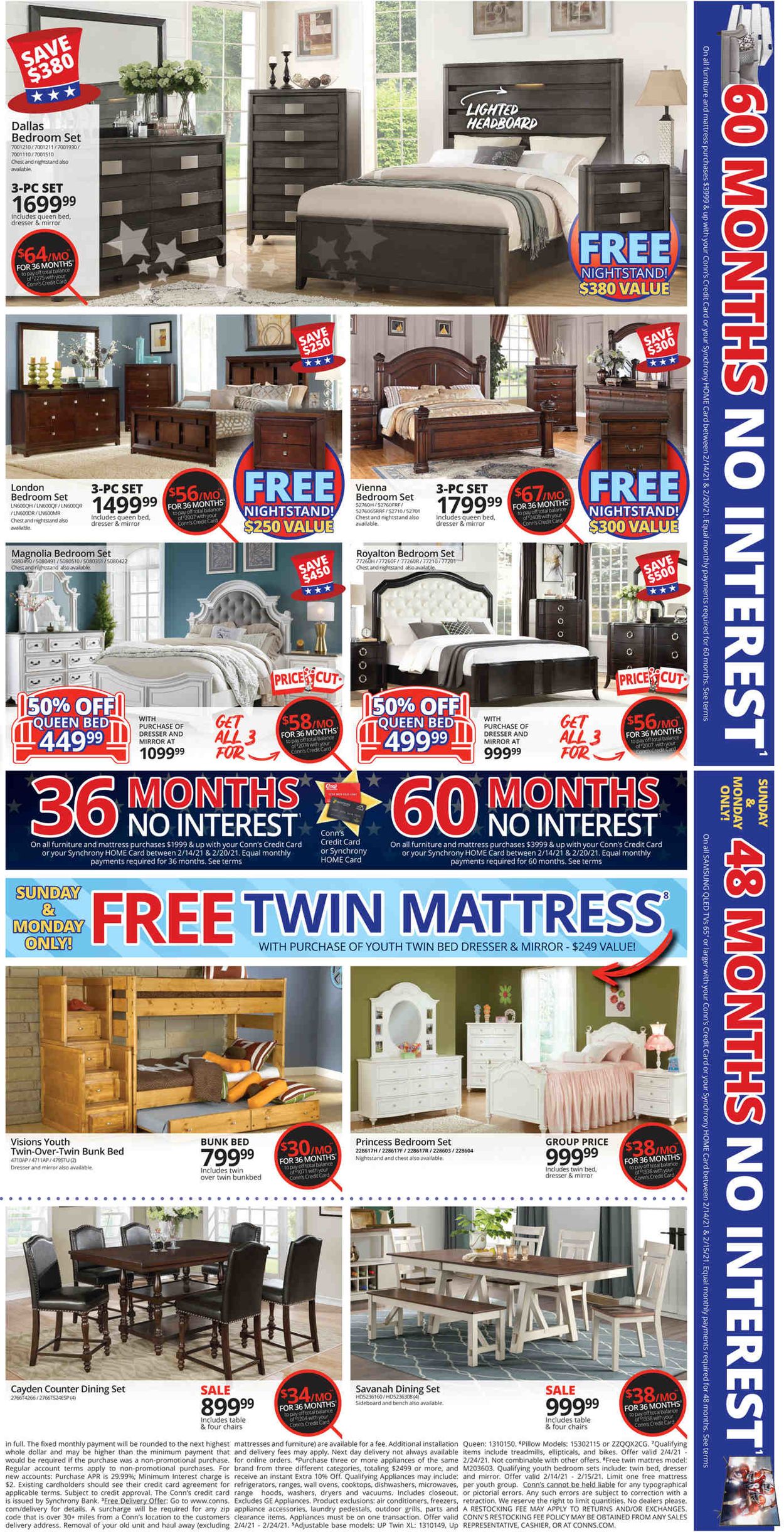 Conn's Home Plus Weekly Ad Circular - valid 02/14-02/20/2021 (Page 3)