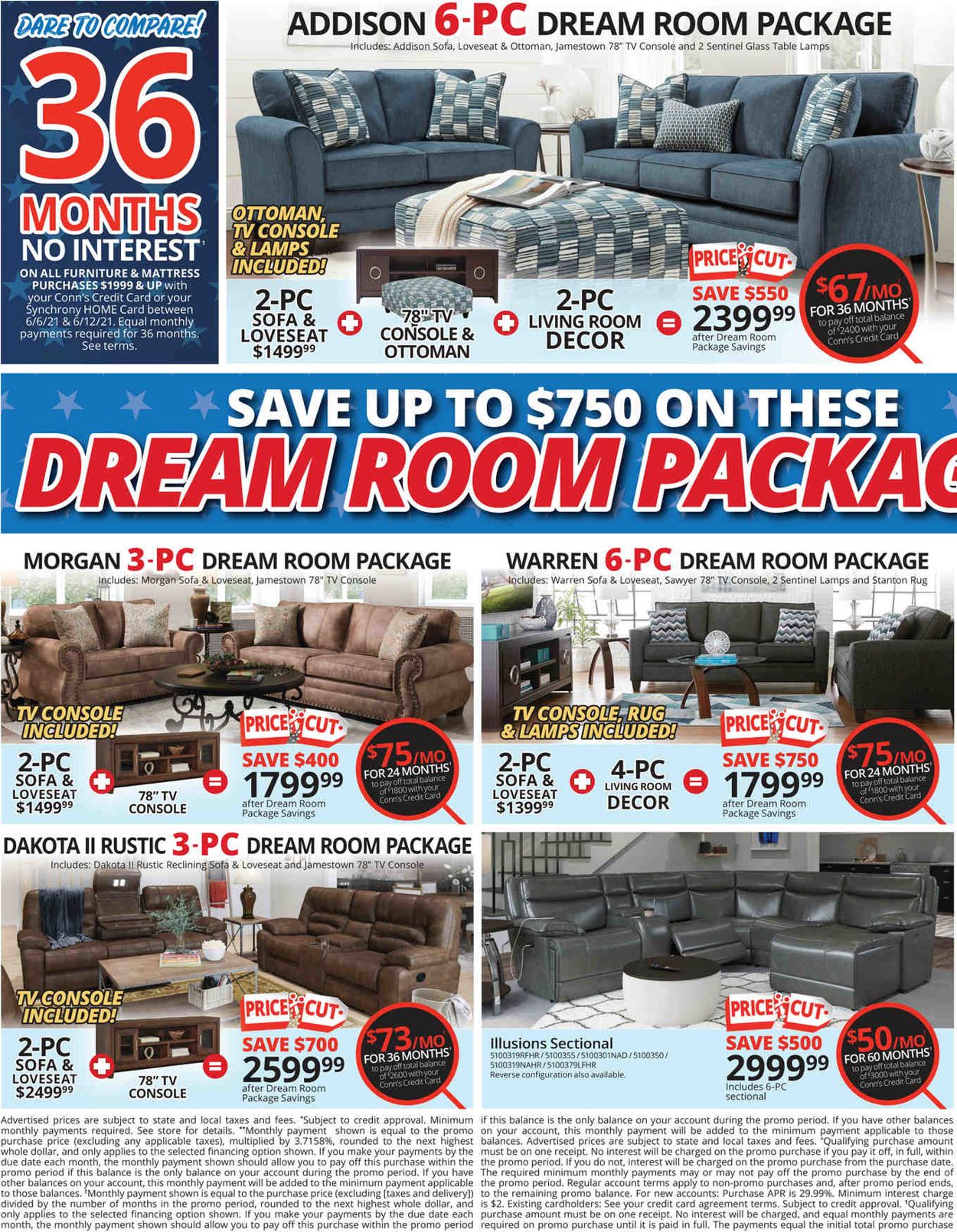 Conn's Home Plus Weekly Ad Circular - valid 06/06-06/12/2021 (Page 2)
