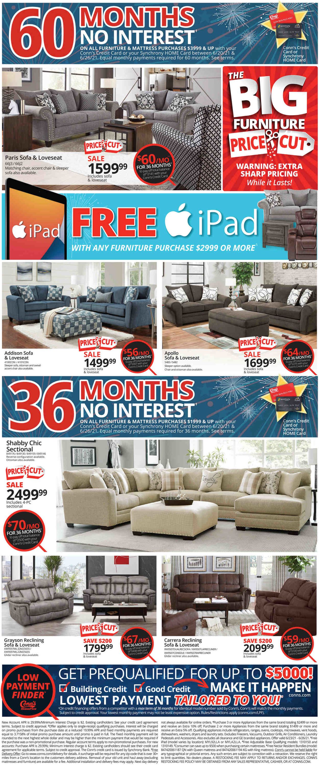 Conn's Home Plus Weekly Ad Circular - valid 06/20-06/26/2021 (Page 3)