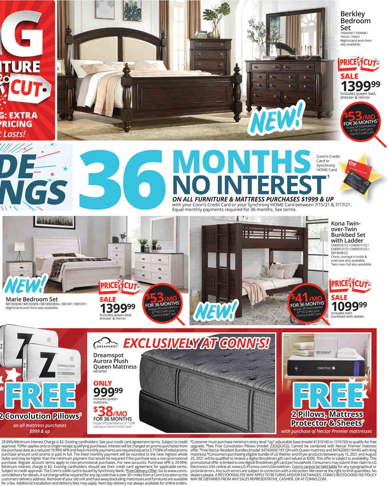Conn's Home Plus Weekly Ad Circular - valid 07/15-07/17/2021 (Page 3)