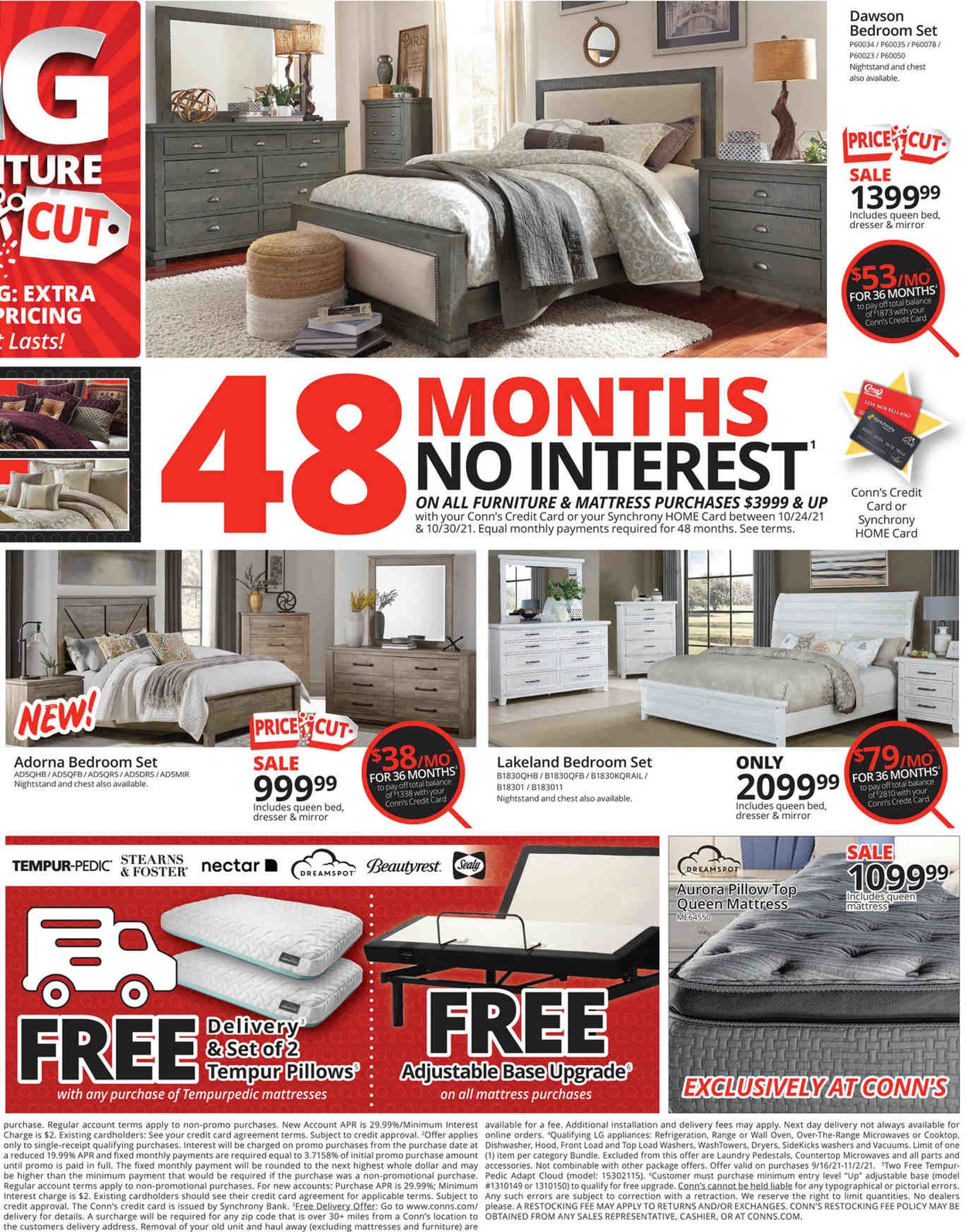 Conn's Home Plus Weekly Ad Circular - valid 10/24-10/30/2021 (Page 3)