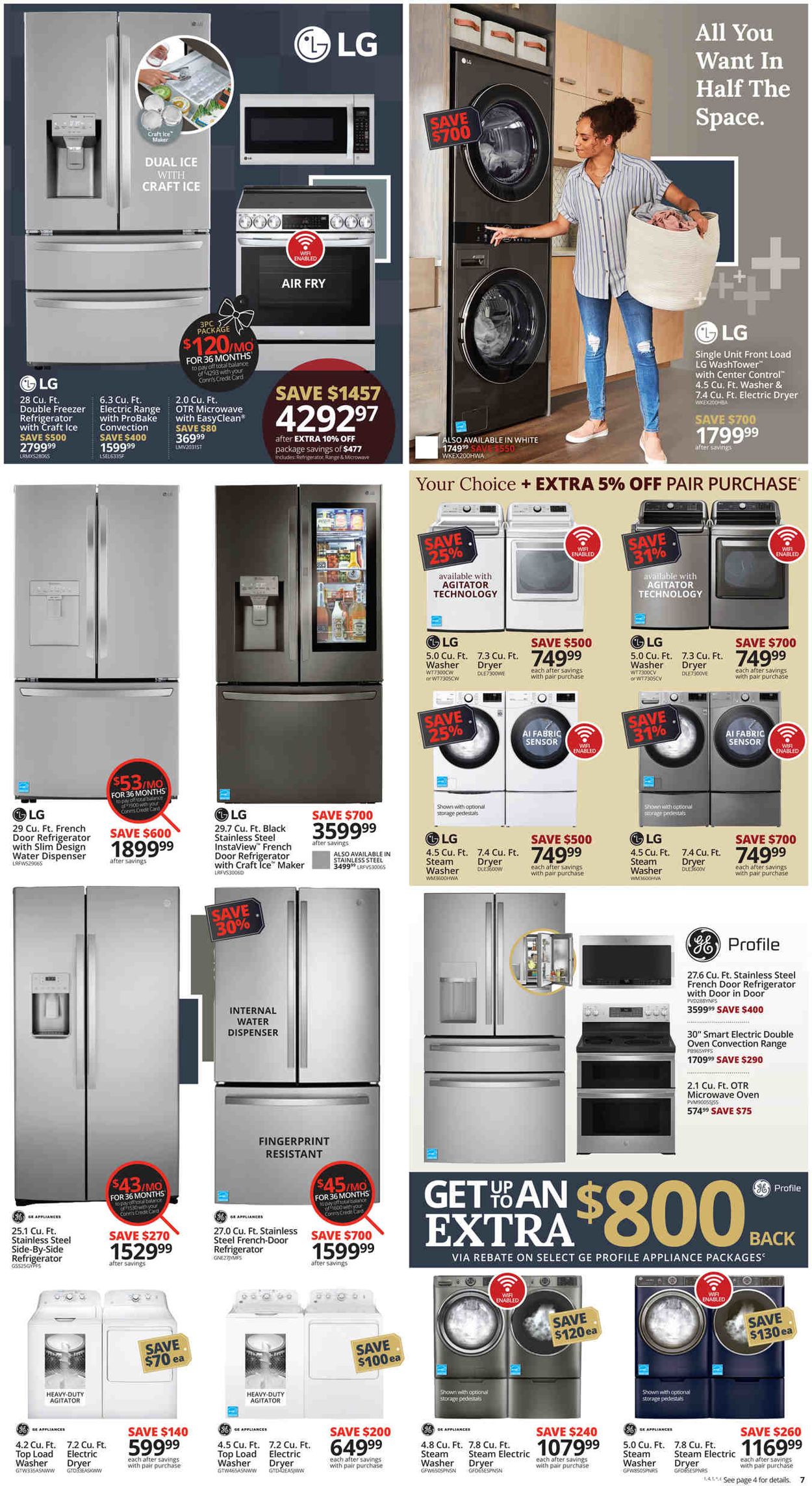 Conn's Home Plus BLACK FRIDAY WEEKEND  2021 Weekly Ad Circular - valid 11/24-11/29/2021 (Page 7)