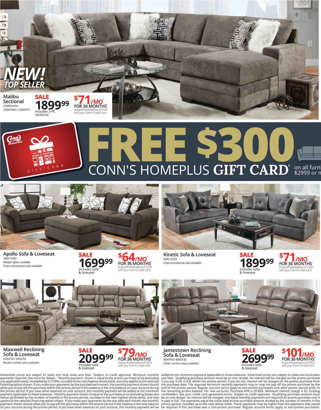Conn's Home Plus Weekly Ad Circular - valid 12/13-12/15/2021 (Page 2)