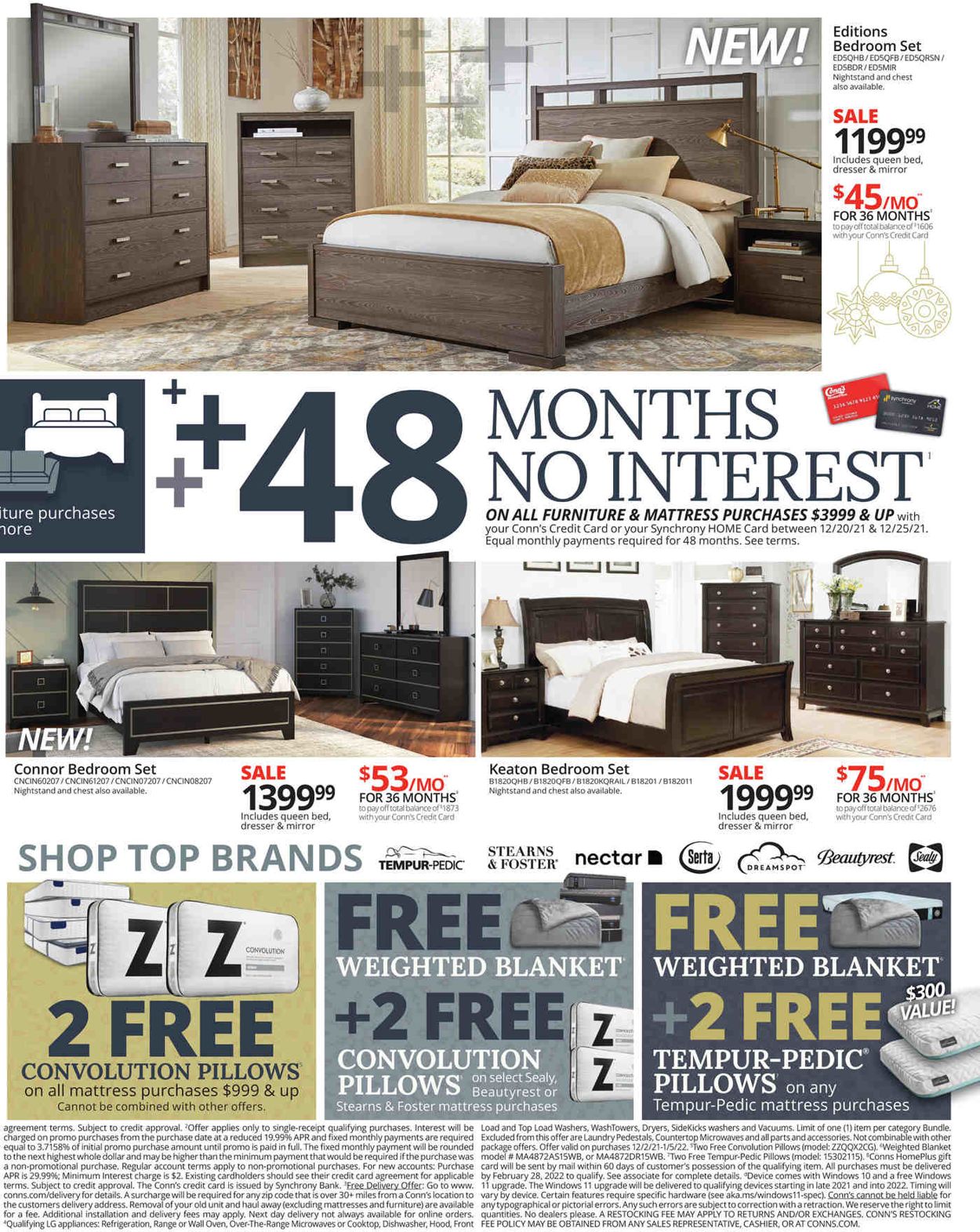 Conn's Home Plus HOLIDAY 2021 Weekly Ad Circular - valid 12/20-12/25/2021 (Page 3)
