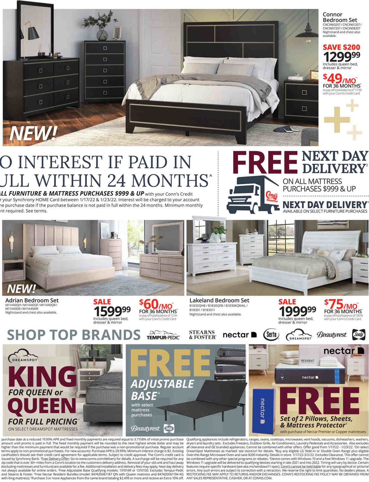 Conn's Home Plus Weekly Ad Circular - valid 01/17-01/23/2022 (Page 3)