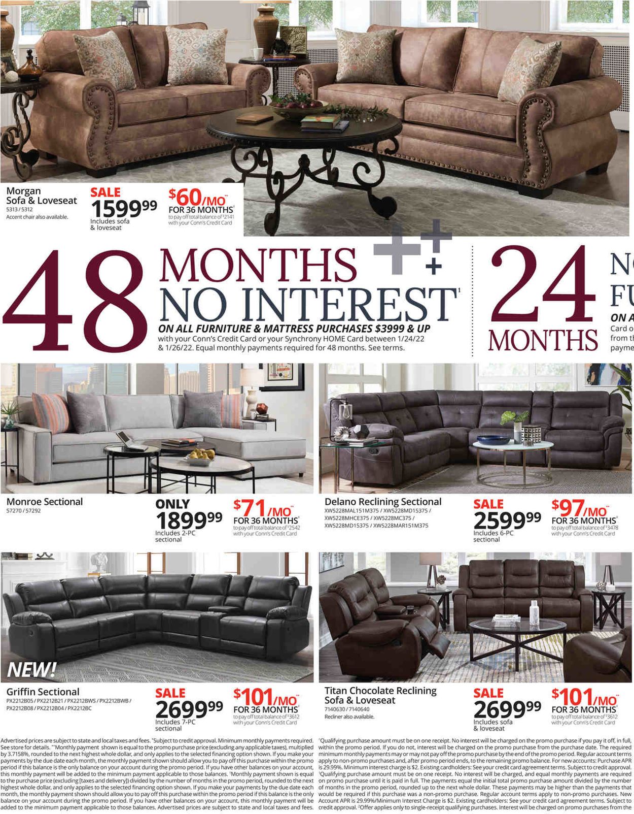 Conn's Home Plus Weekly Ad Circular - valid 01/24-01/26/2022 (Page 2)