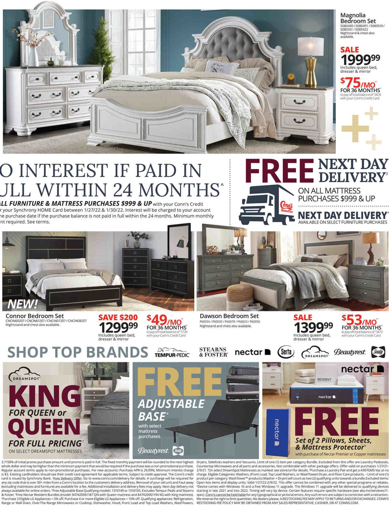 Conn's Home Plus Weekly Ad Circular - valid 01/27-01/30/2022 (Page 3)