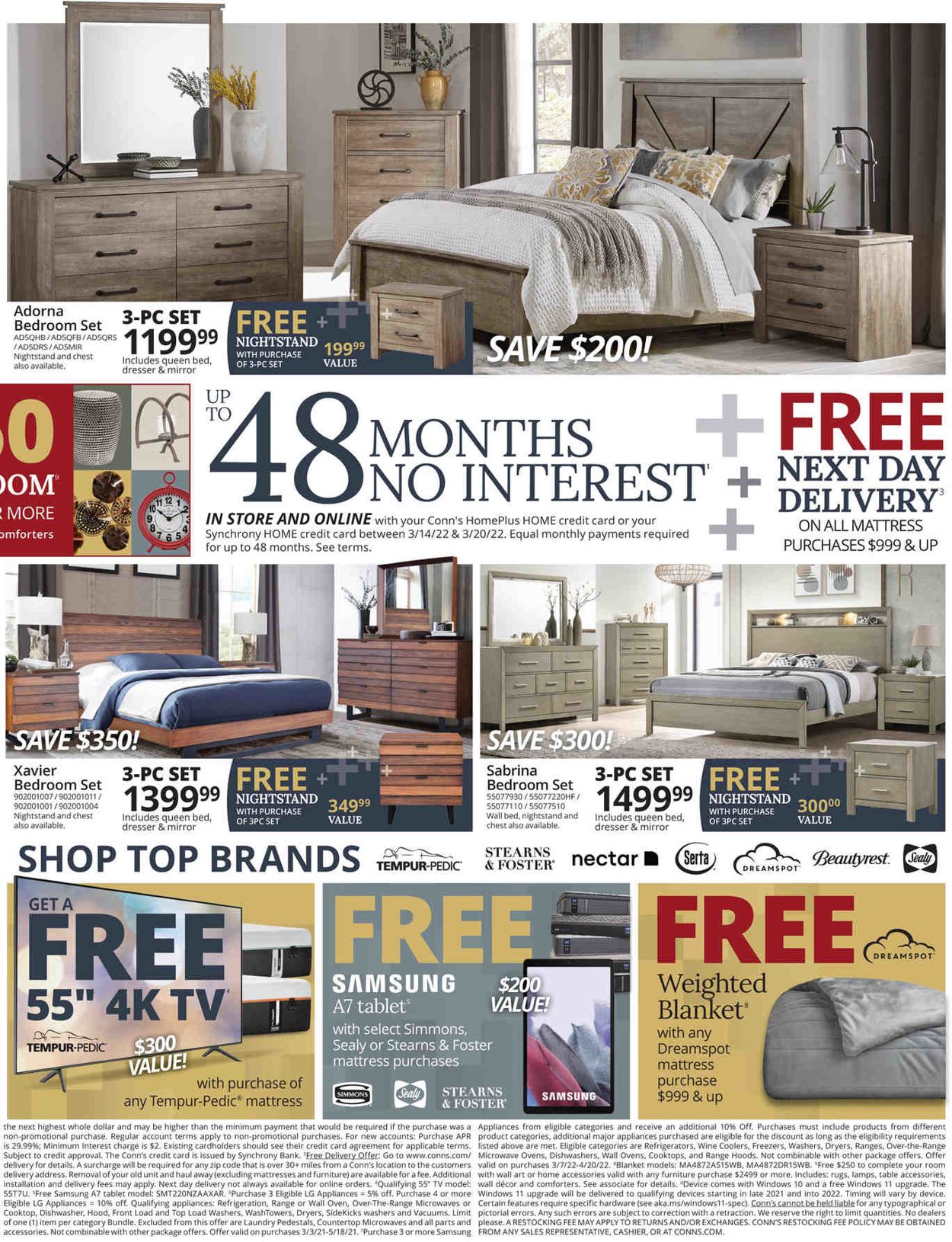 Conn's Home Plus Weekly Ad Circular - valid 03/14-03/20/2022 (Page 3)