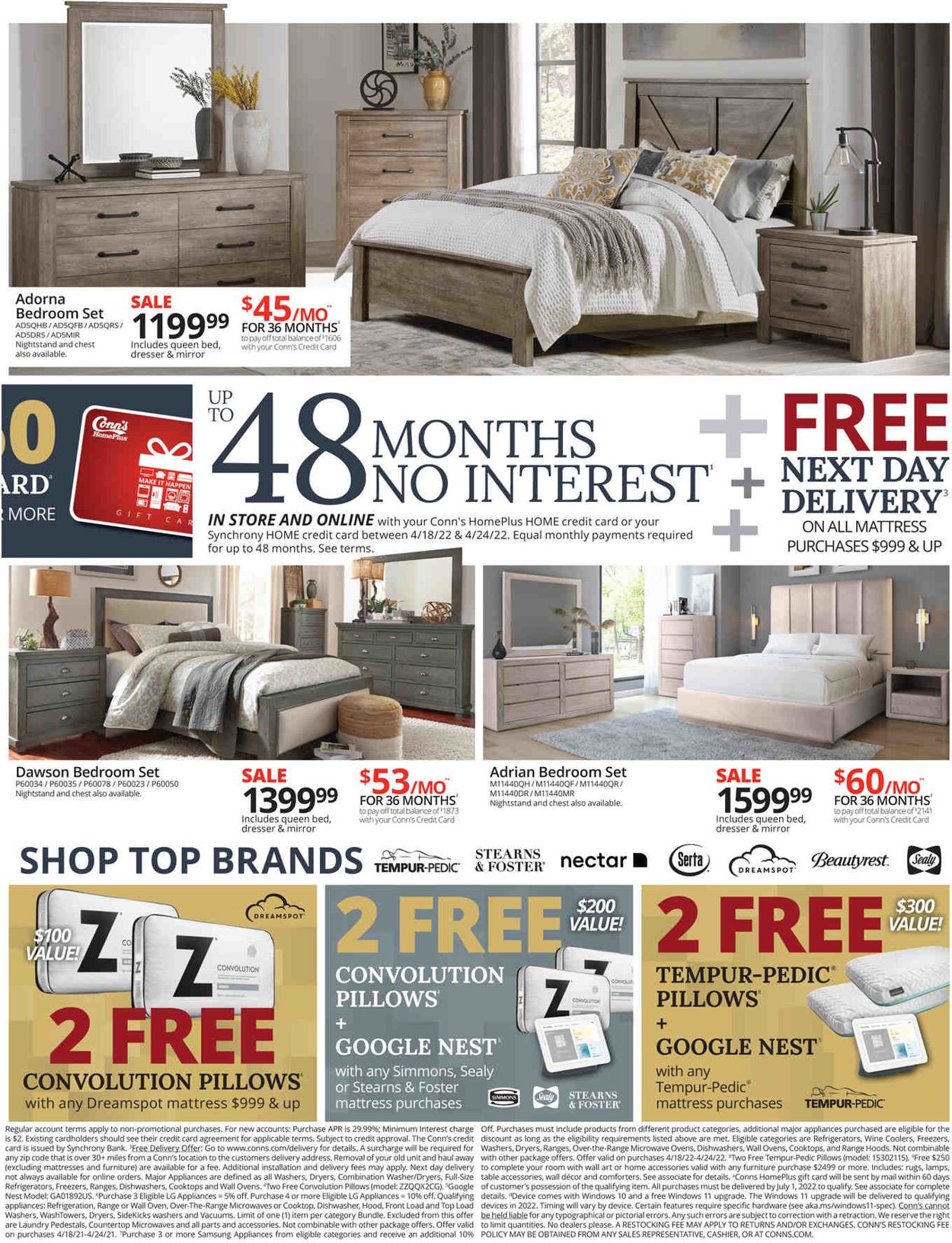 Conn's Home Plus Weekly Ad Circular - valid 04/18-04/24/2022 (Page 3)