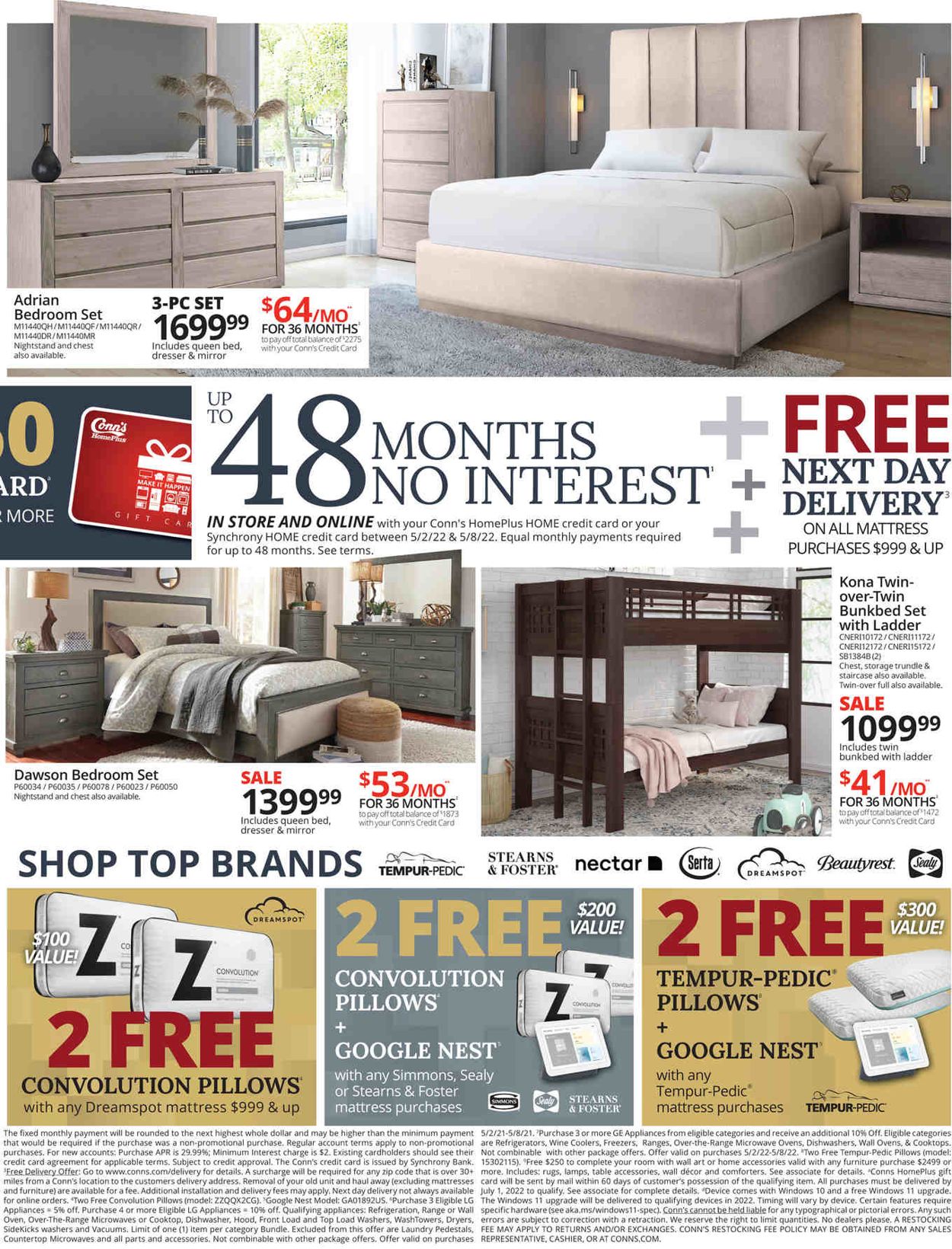 Conn's Home Plus Weekly Ad Circular - valid 05/02-05/08/2022 (Page 3)