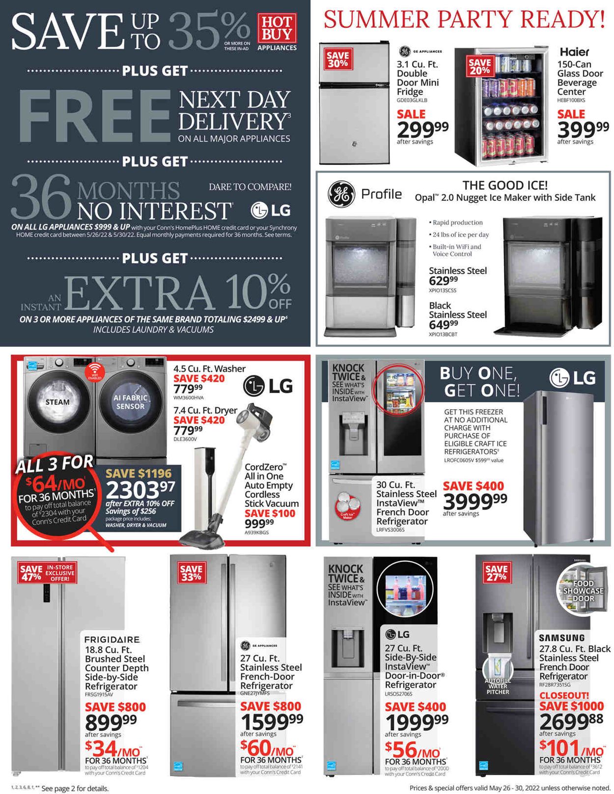 Conn's Home Plus Weekly Ad Circular - valid 05/26-05/30/2022 (Page 6)