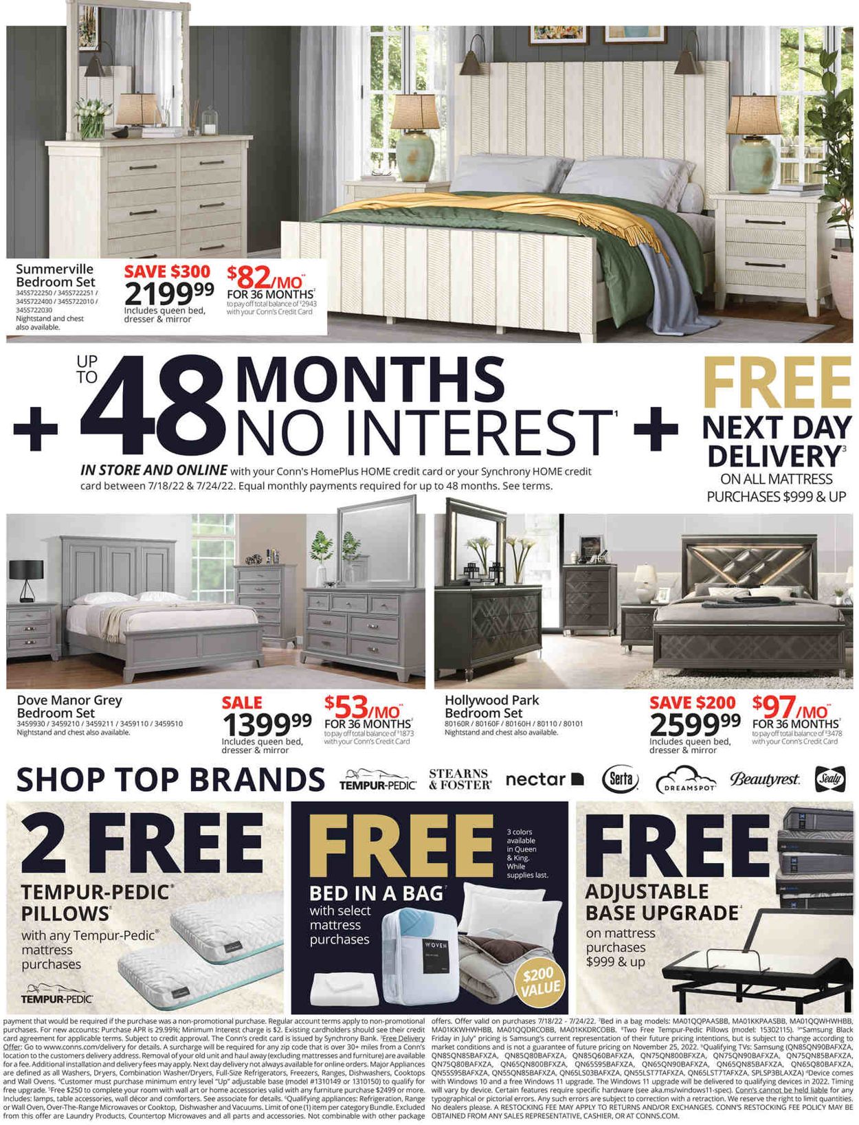Conn's Home Plus Weekly Ad Circular - valid 07/18-07/24/2022 (Page 3)
