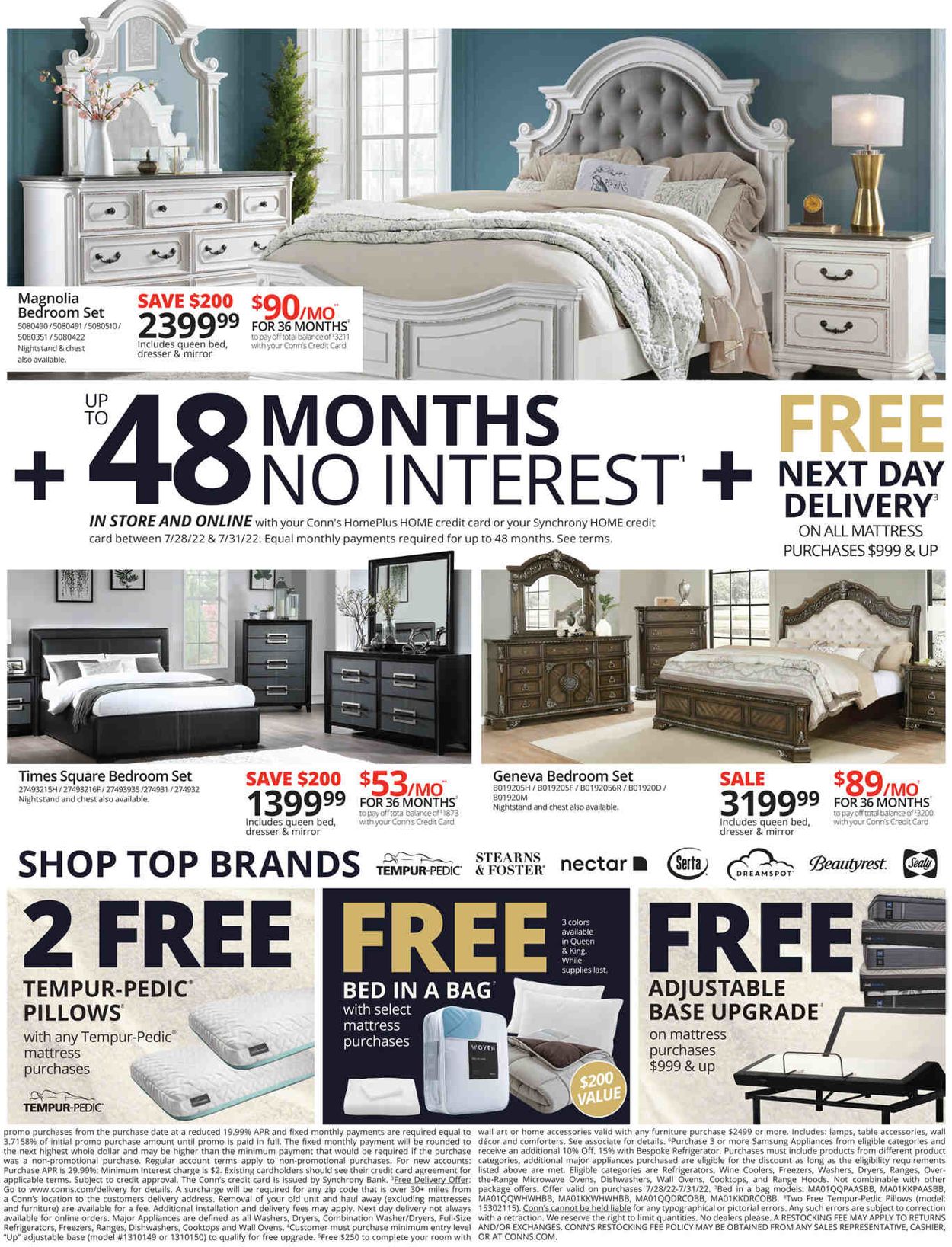 Conn's Home Plus Weekly Ad Circular - valid 07/28-07/31/2022 (Page 3)