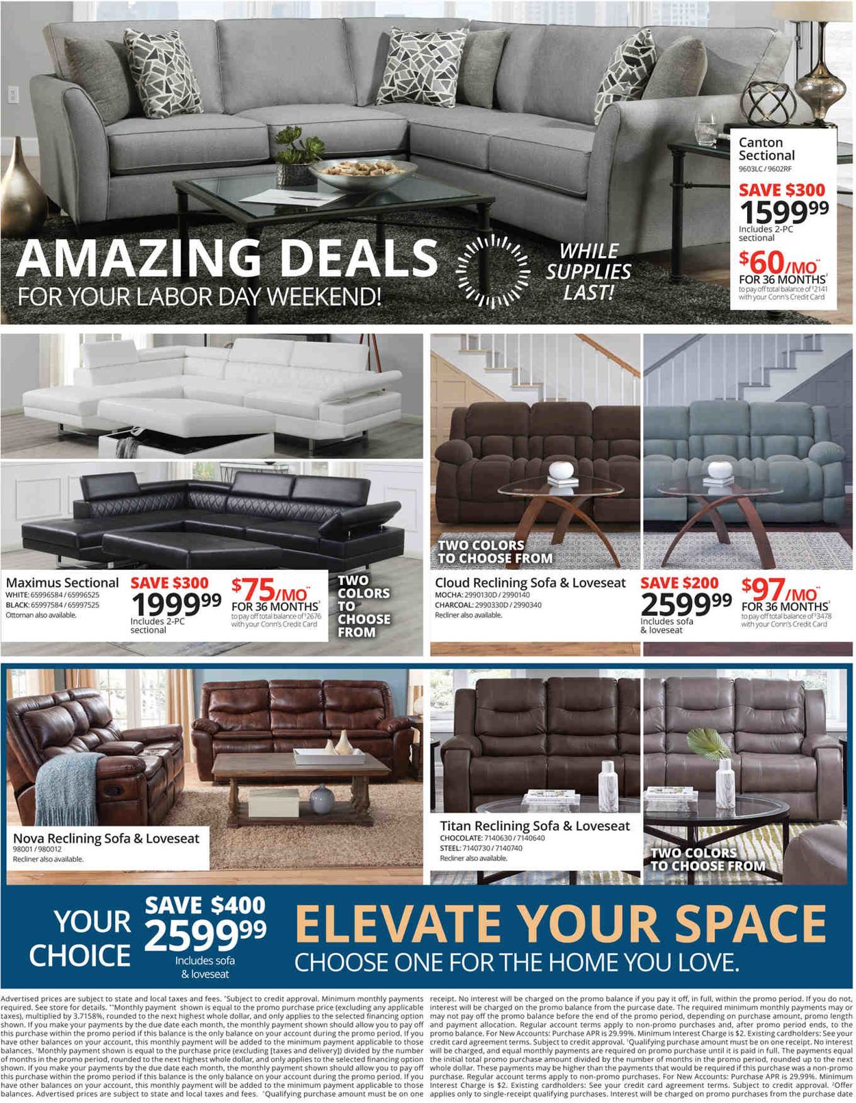 Conn's Home Plus Weekly Ad Circular - valid 08/15-08/24/2022 (Page 2)