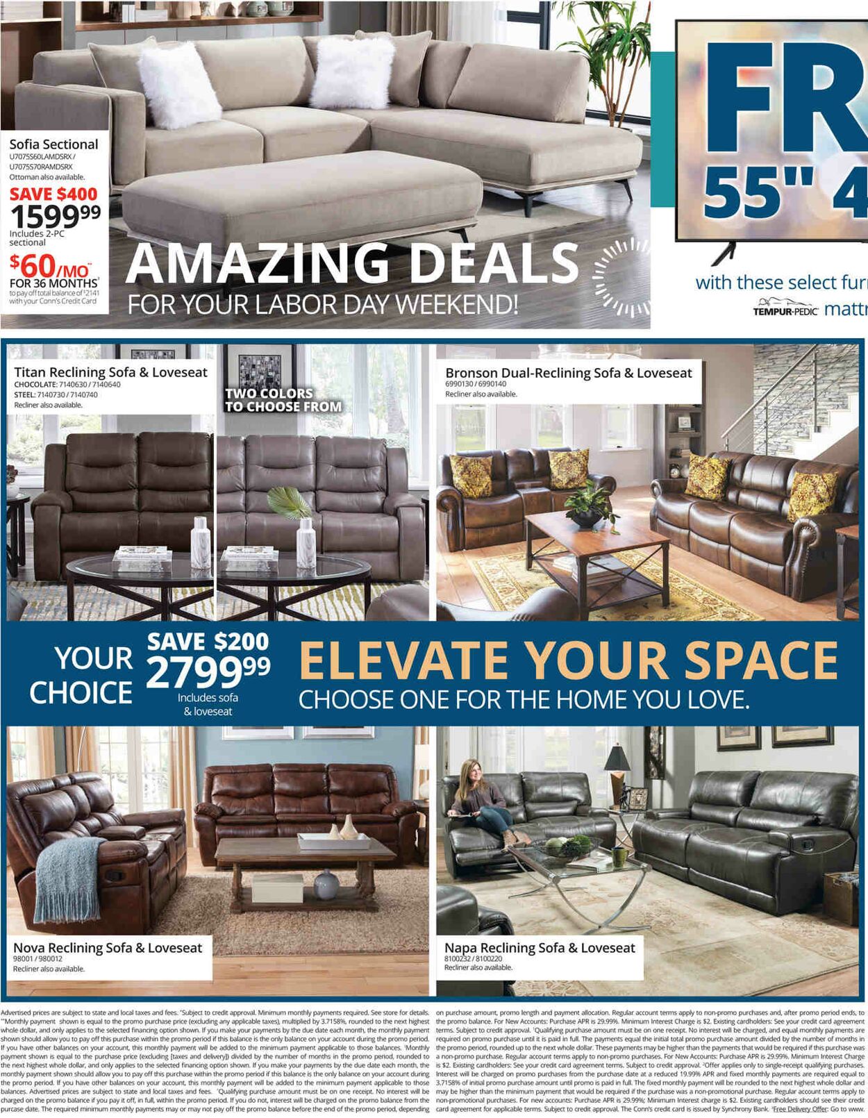 Conn's Home Plus Weekly Ad Circular - valid 09/01-09/05/2022 (Page 2)
