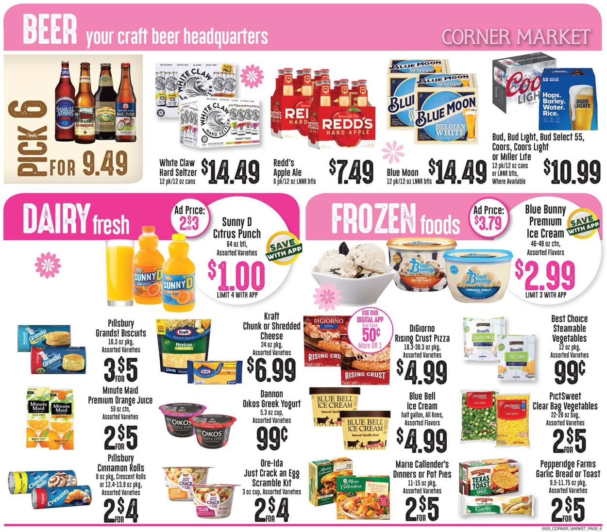 Corner Market Weekly Ad Circular - valid 05/05-05/11/2021 (Page 6)