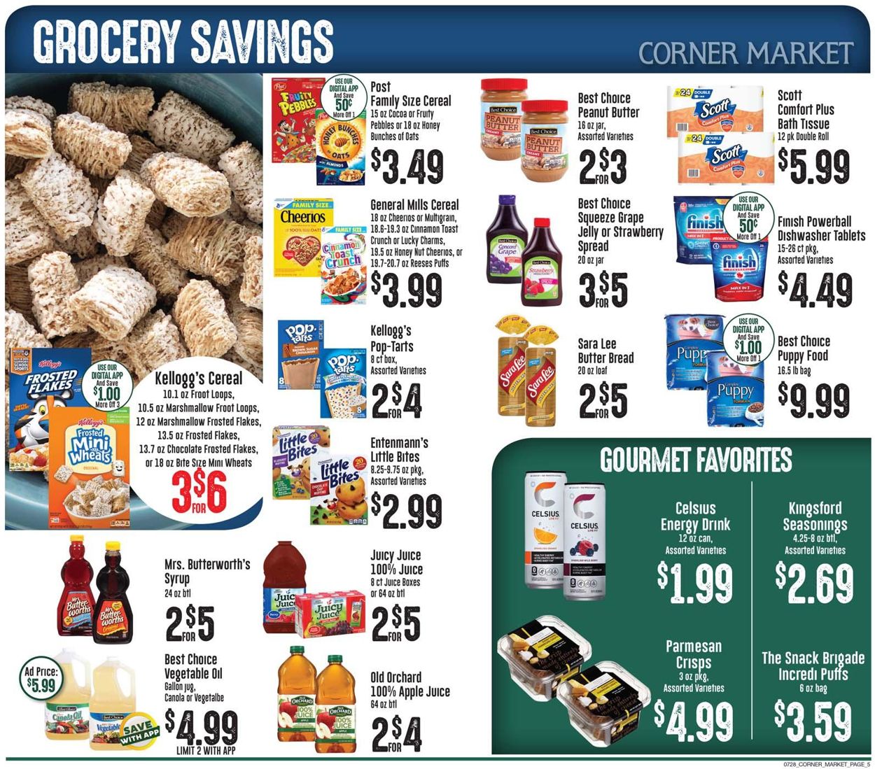 Corner Market Weekly Ad Circular - valid 07/28-08/03/2021 (Page 5)