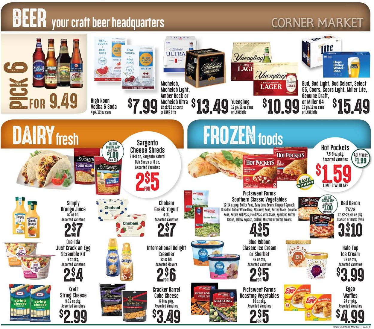 Corner Market Weekly Ad Circular - valid 07/28-08/03/2021 (Page 6)