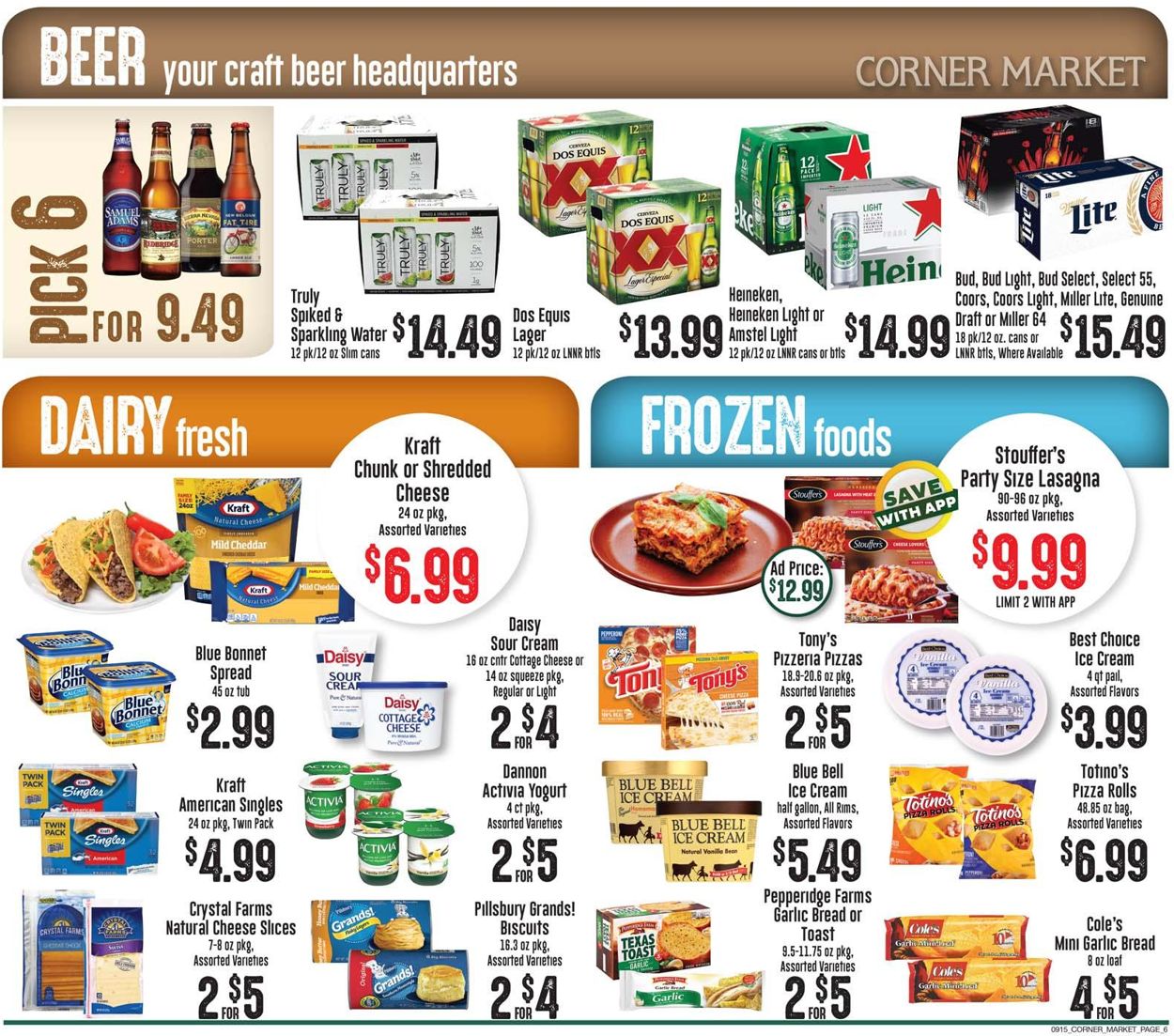 Corner Market Weekly Ad Circular - valid 09/15-09/21/2021 (Page 6)