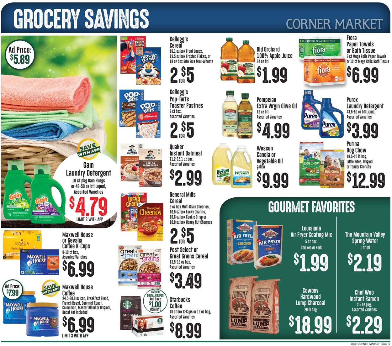 Corner Market Weekly Ad Circular - valid 03/09-03/15/2022 (Page 5)