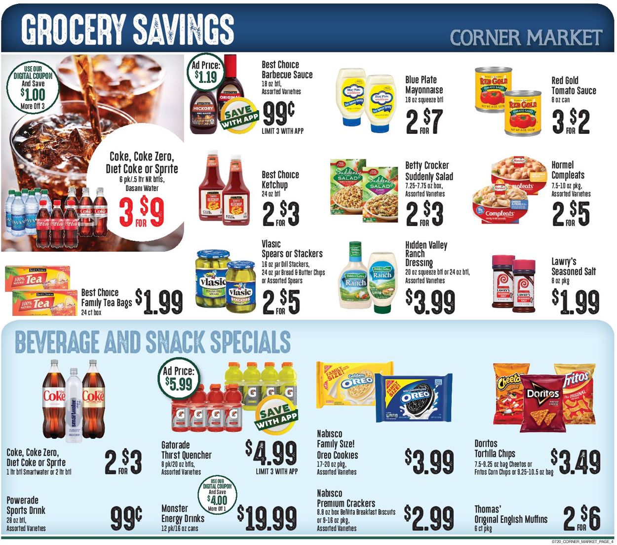 Corner Market Weekly Ad Circular - valid 07/20-07/26/2022 (Page 4)